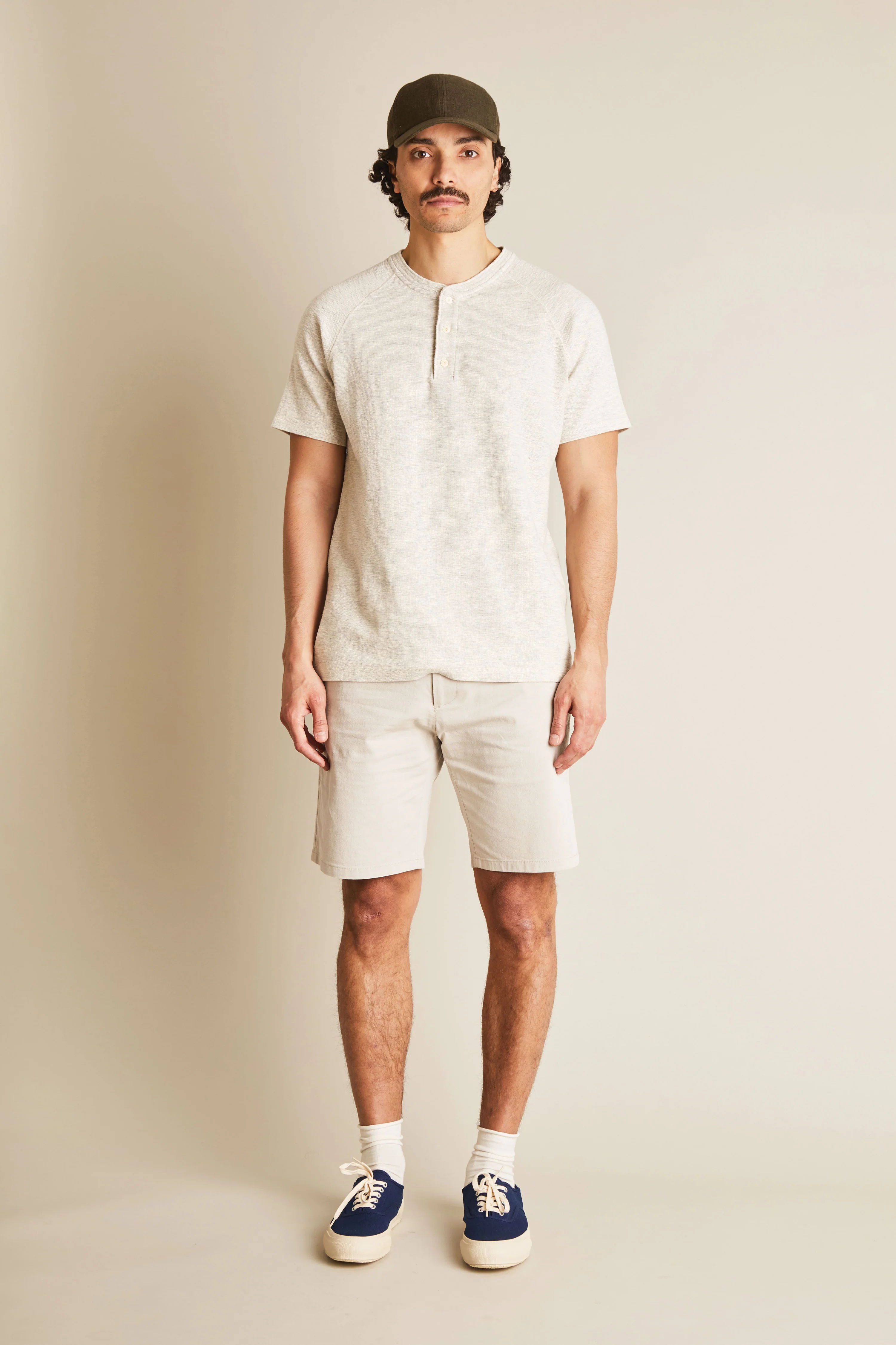 Bermuda aérien beige - Image 6