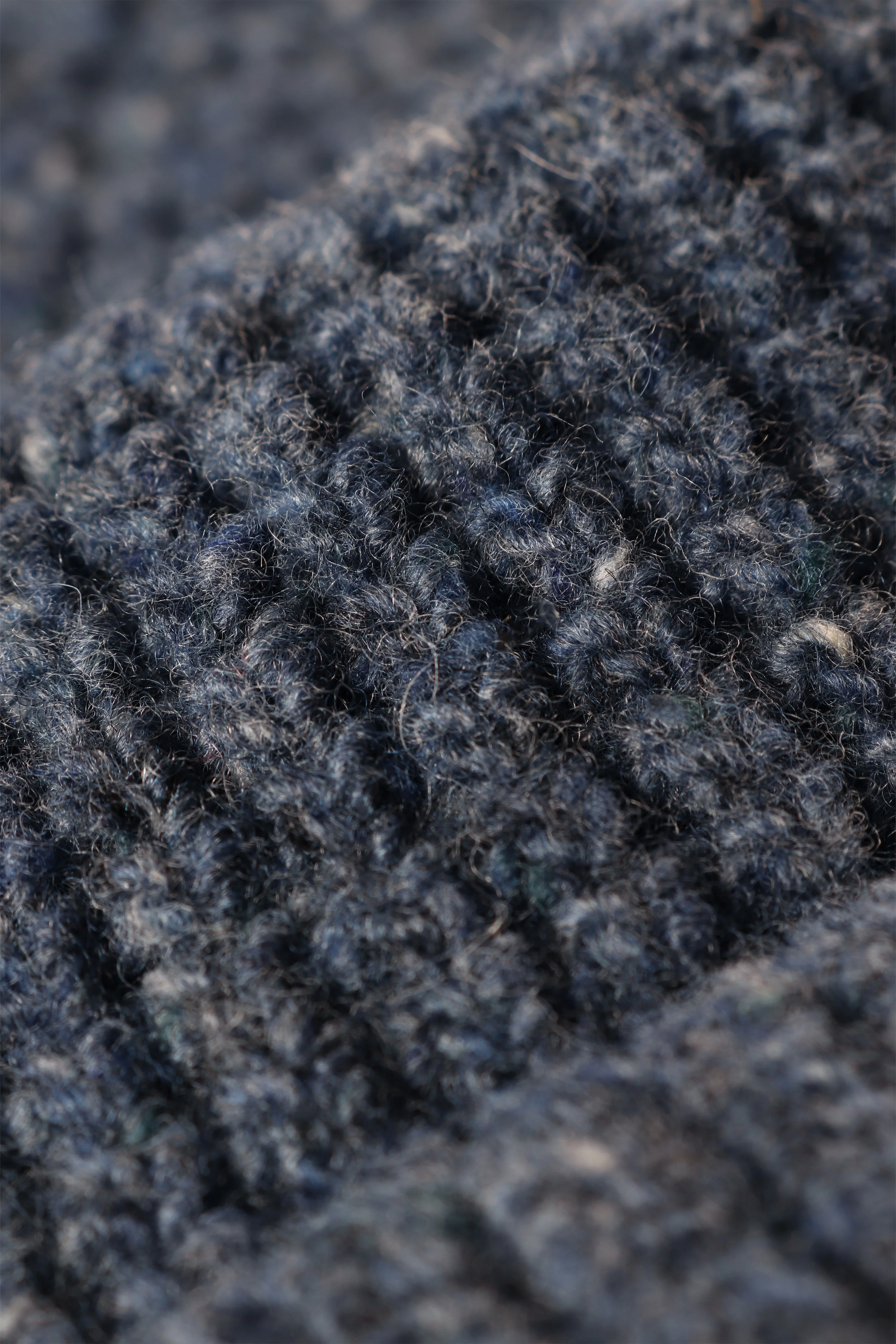 Bonnet en laine bleu - Image 4