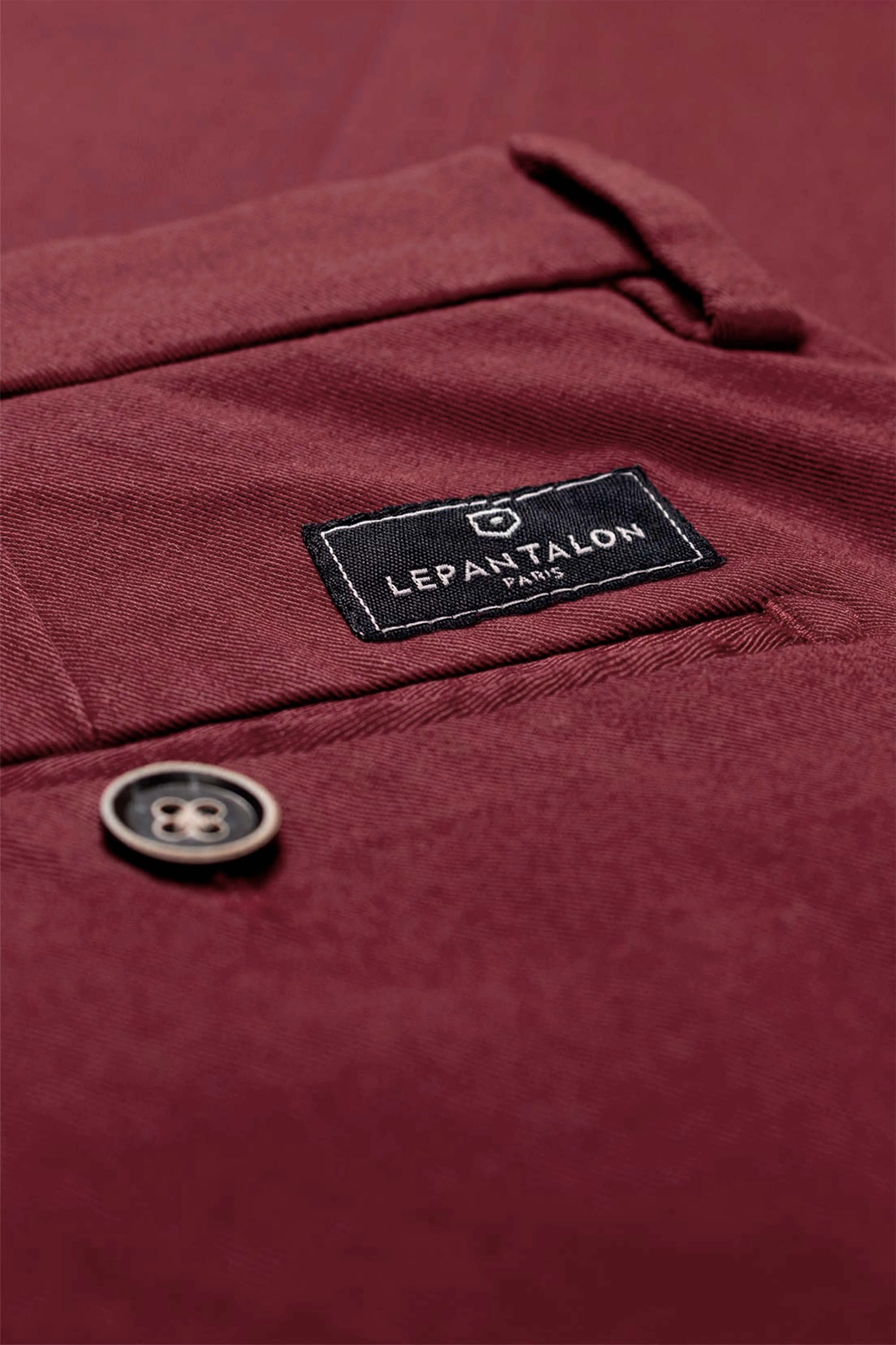 Chino bordeaux foncé - Image 3