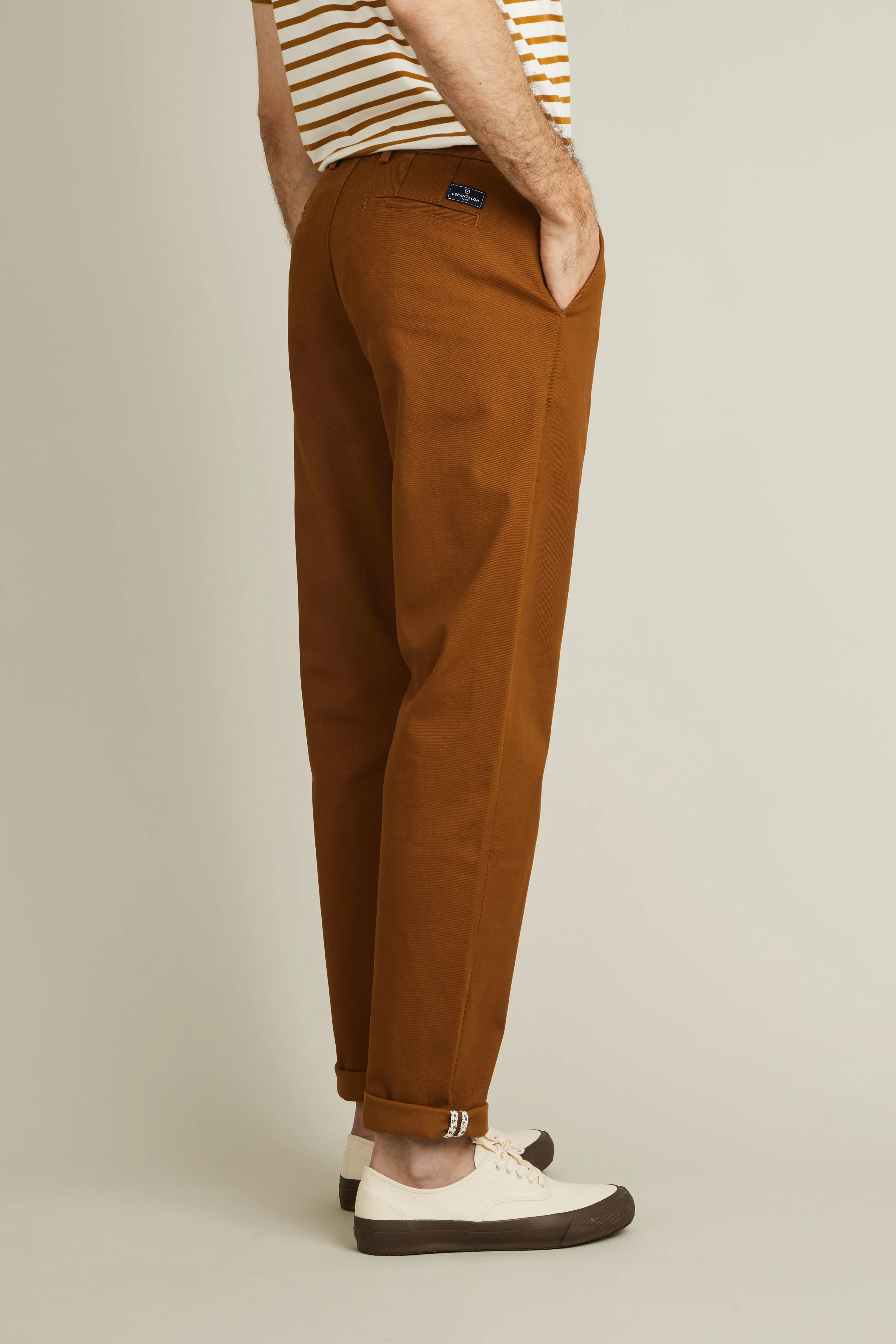 Chino droit camel - Image 4