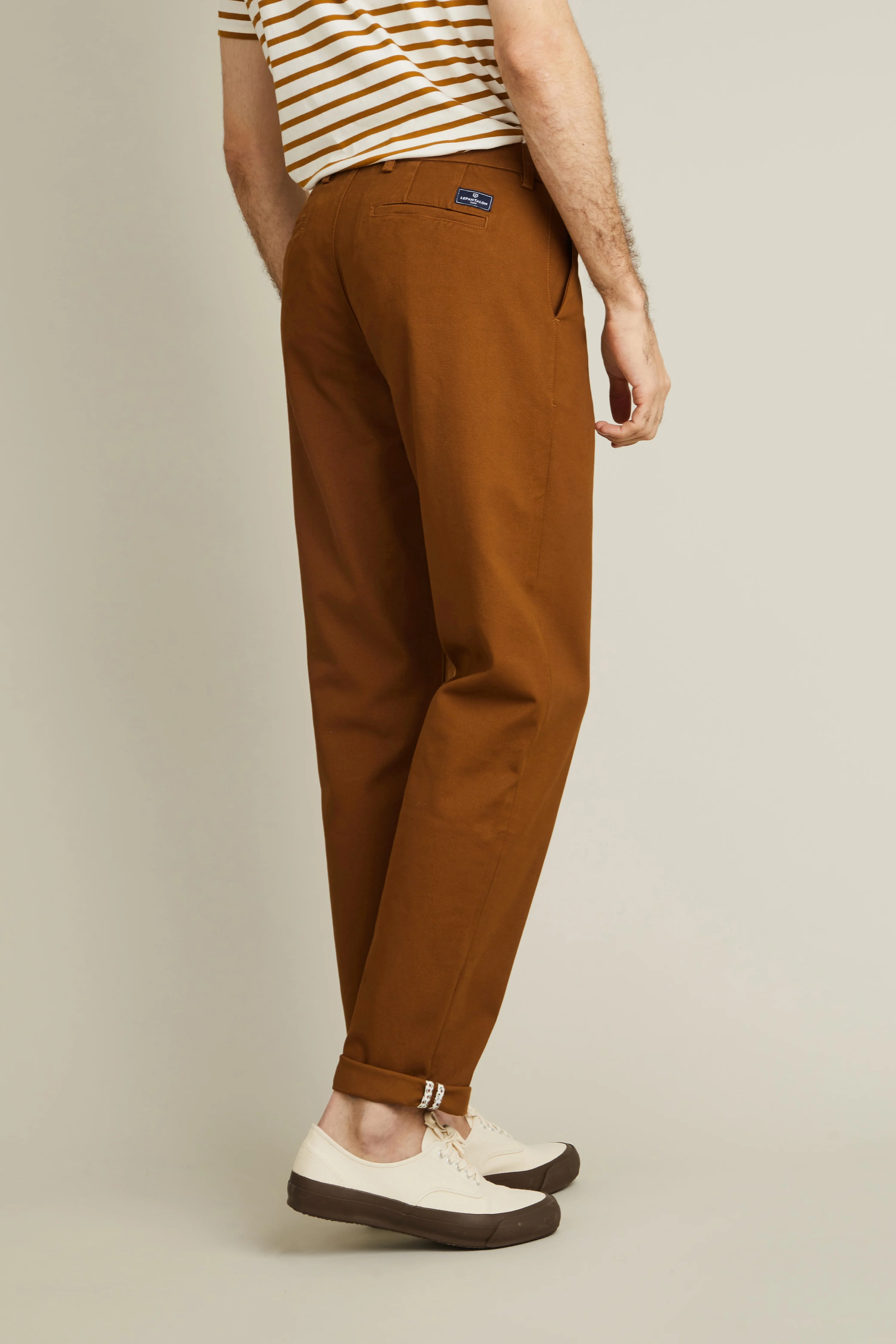 Chino droit camel - Image 5