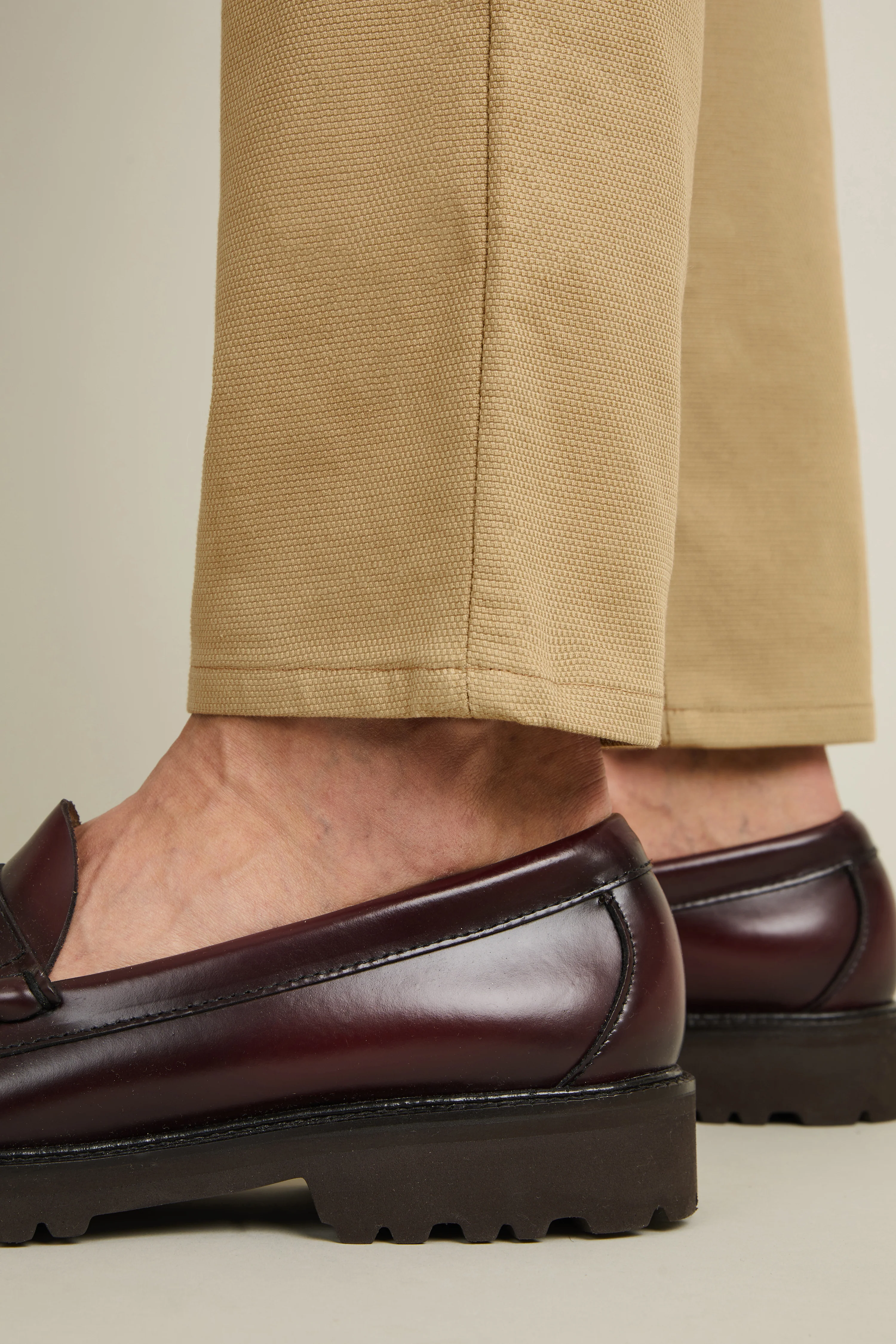 Chino texturé beige - Image 6