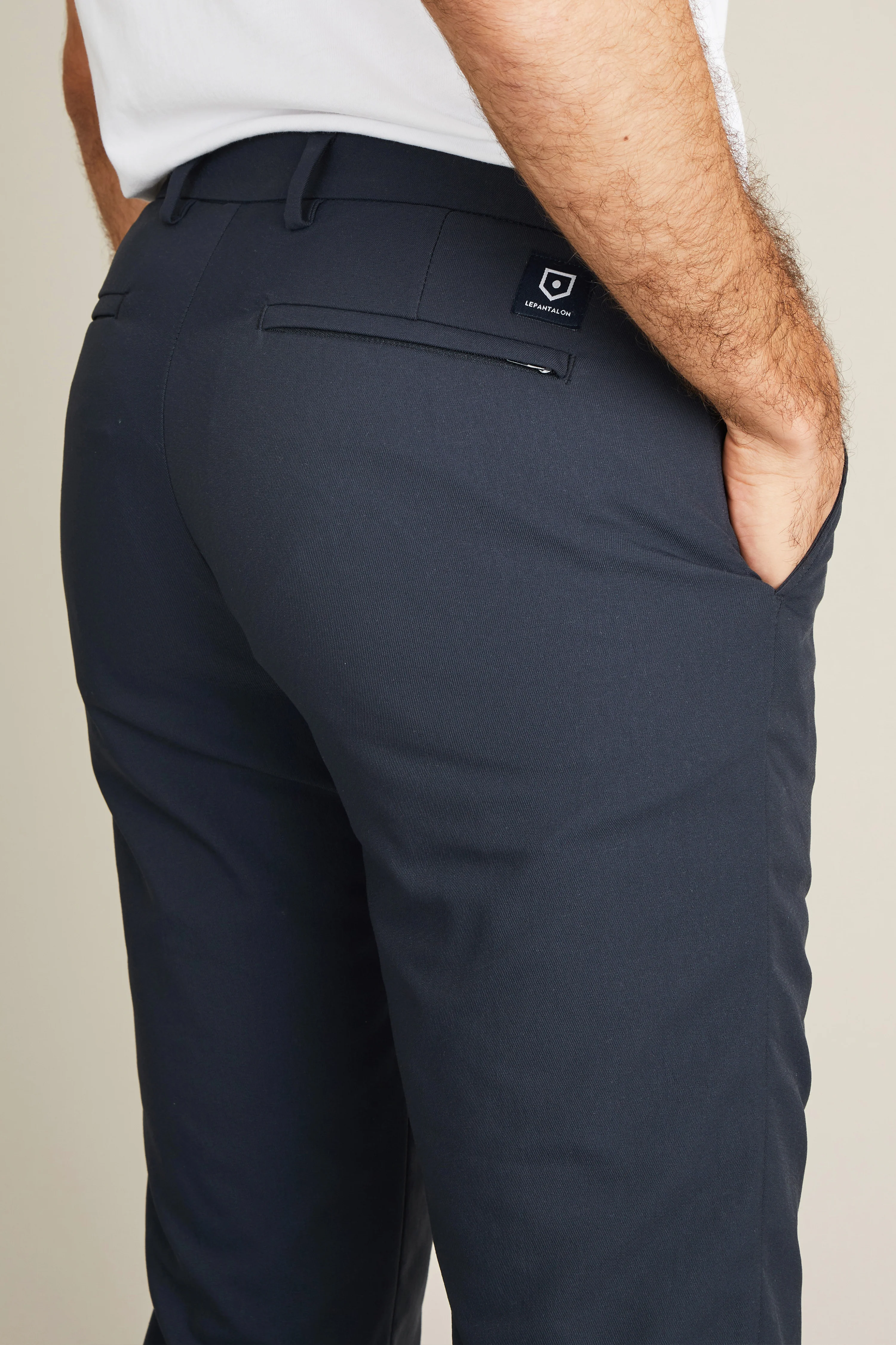 Chino technique bleu marine - Image 7