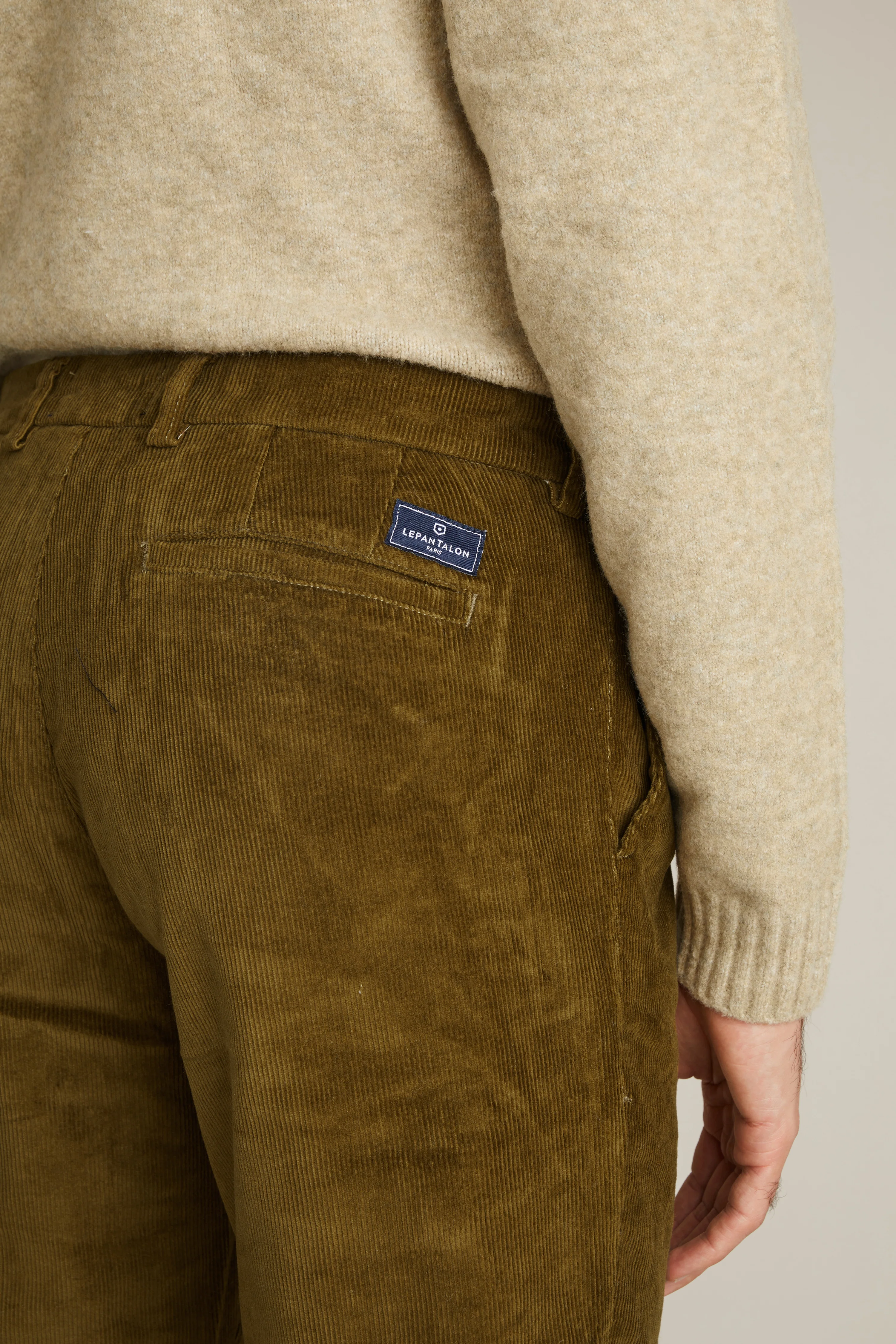 Chino velours bronze - Image 3