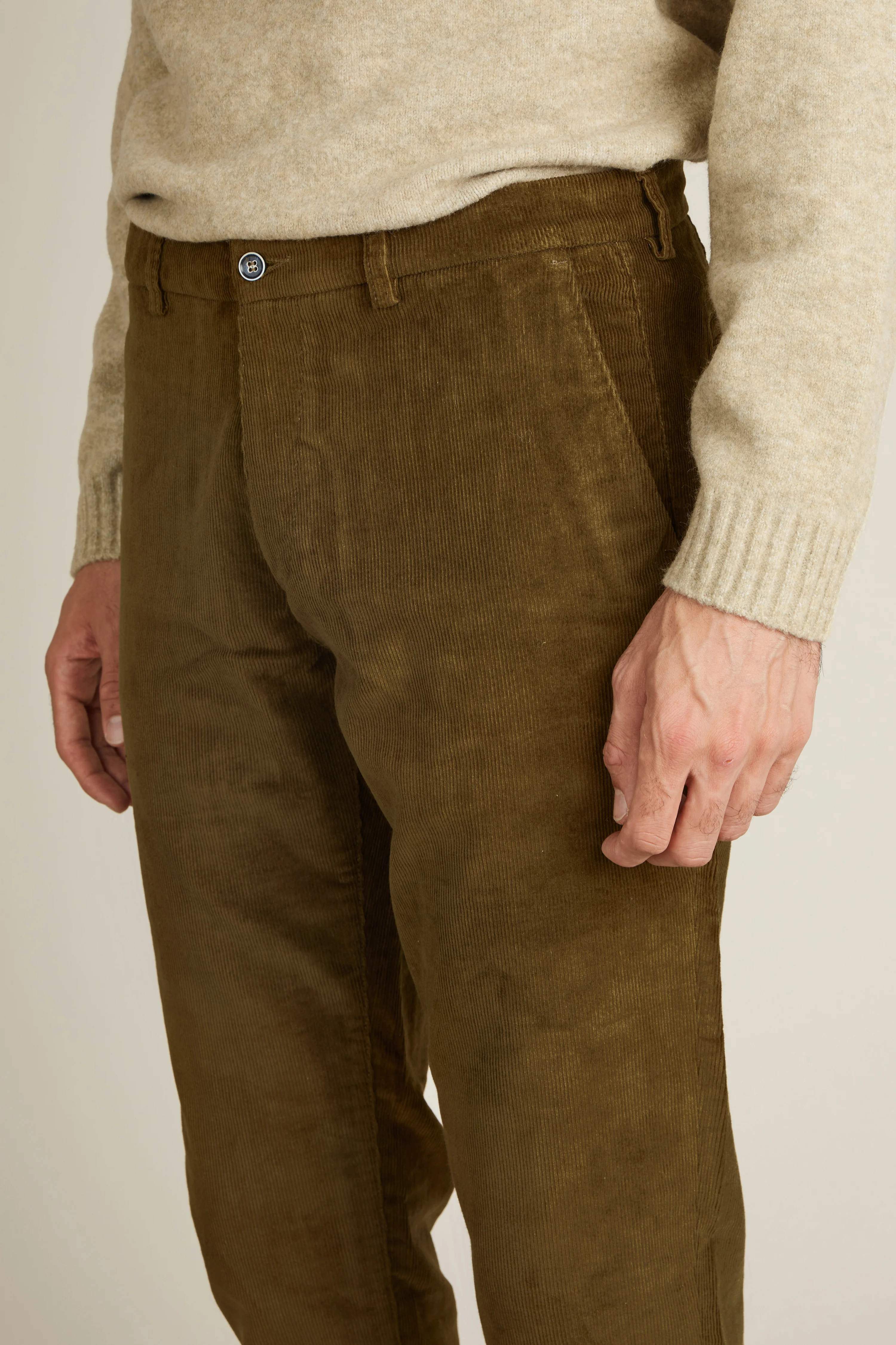Chino velours bronze - Image 6