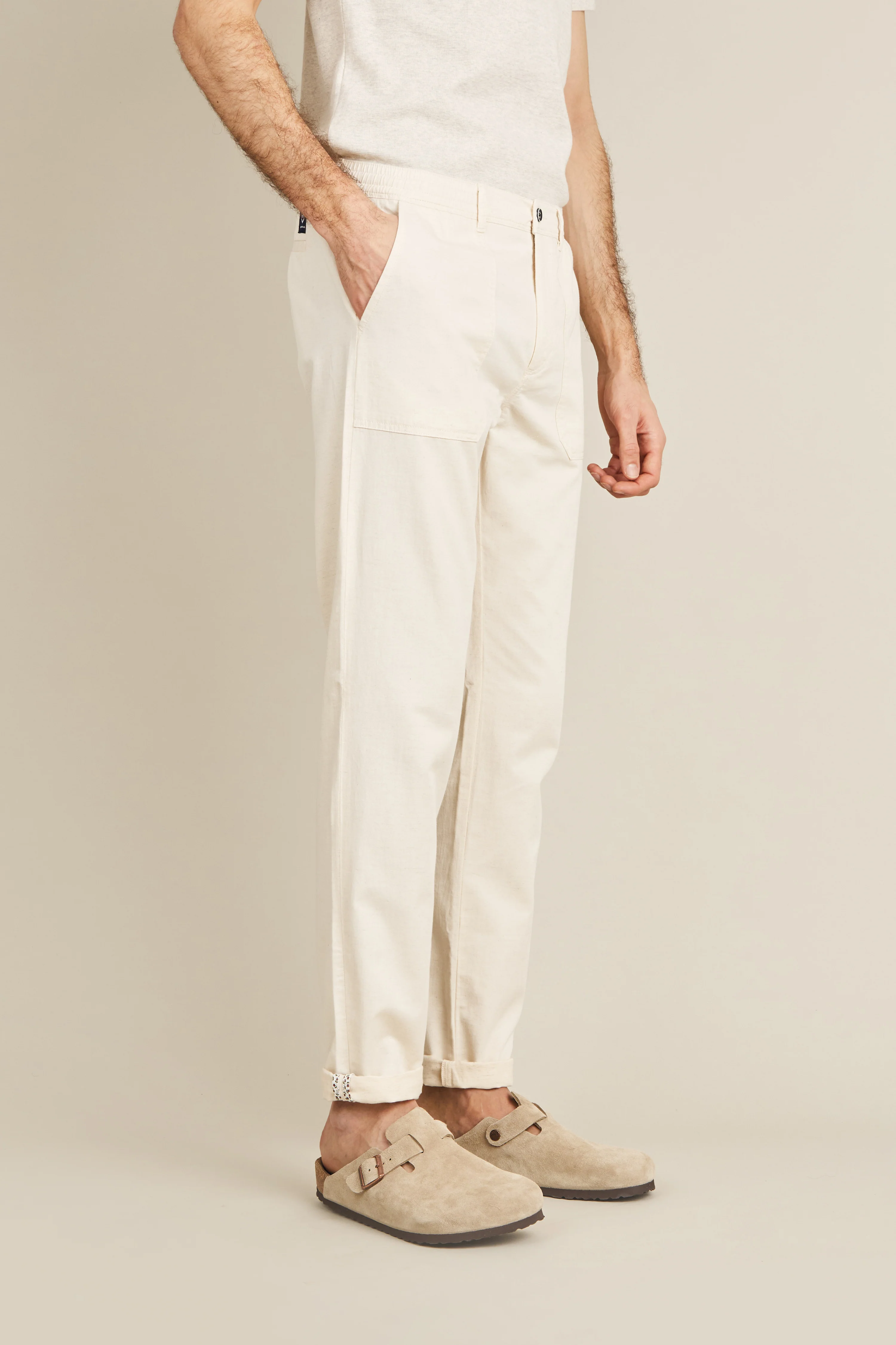 Fatigue pant écru - Image 5