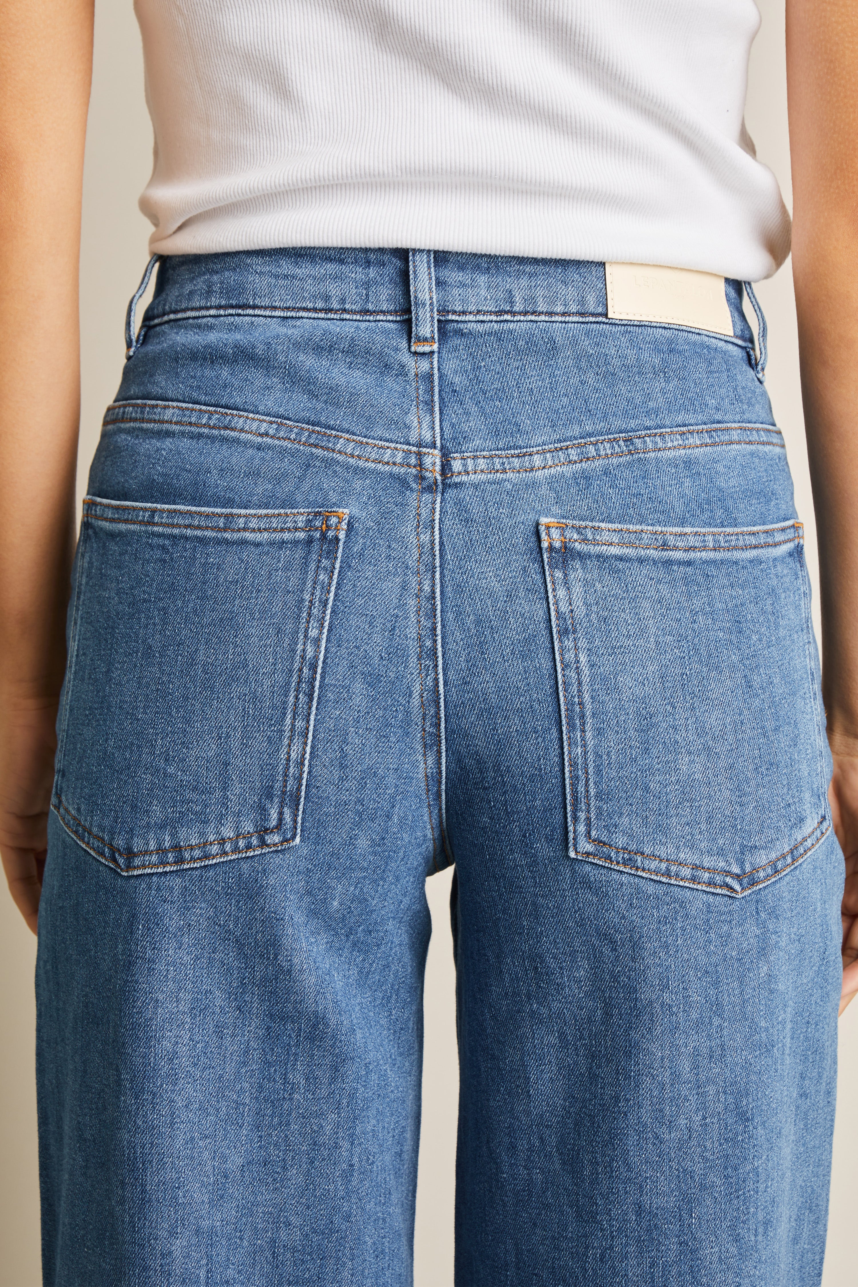 Jean balloon middle blue - Image 6