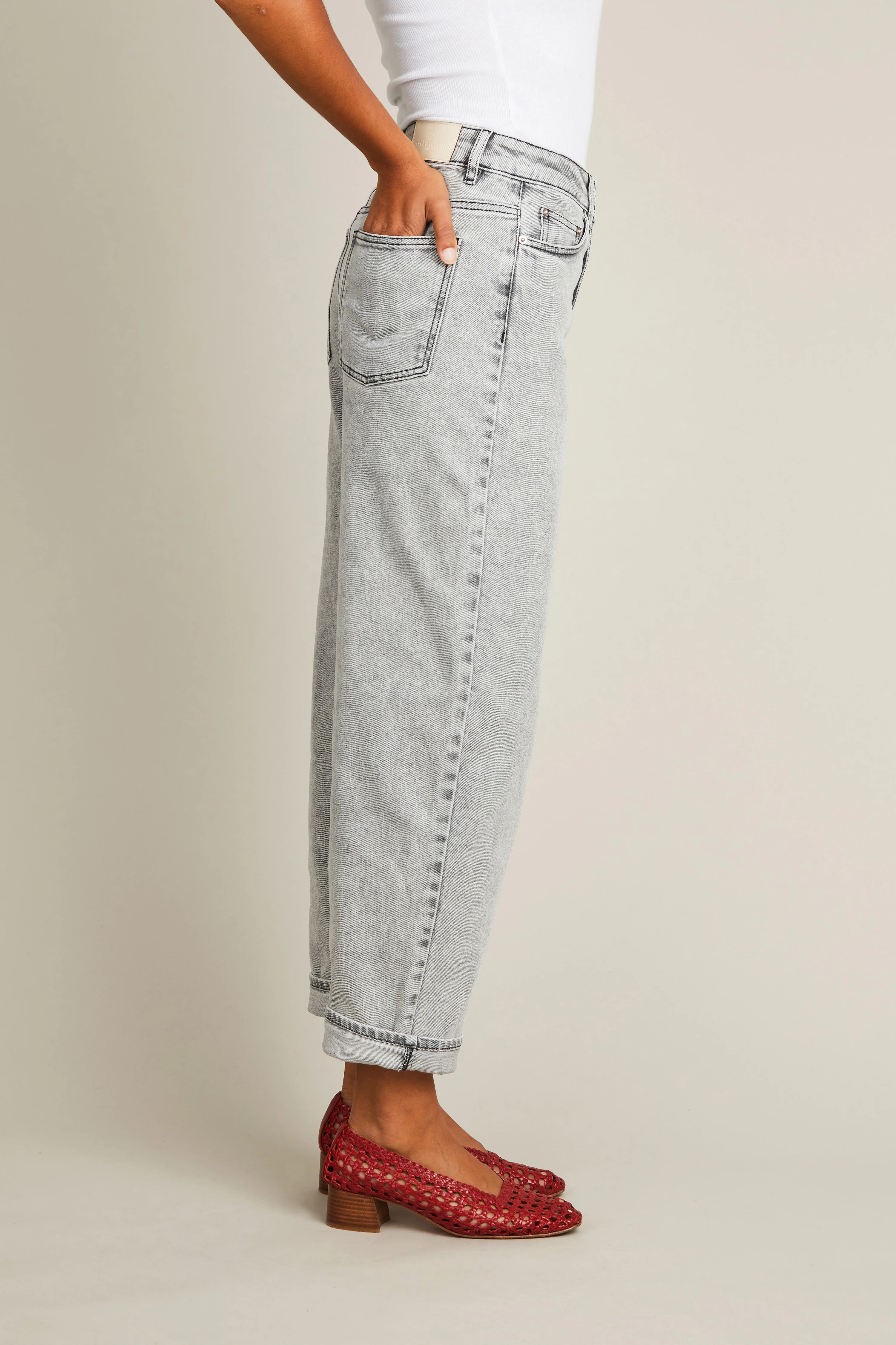 Jean balloon snow black - Image 8