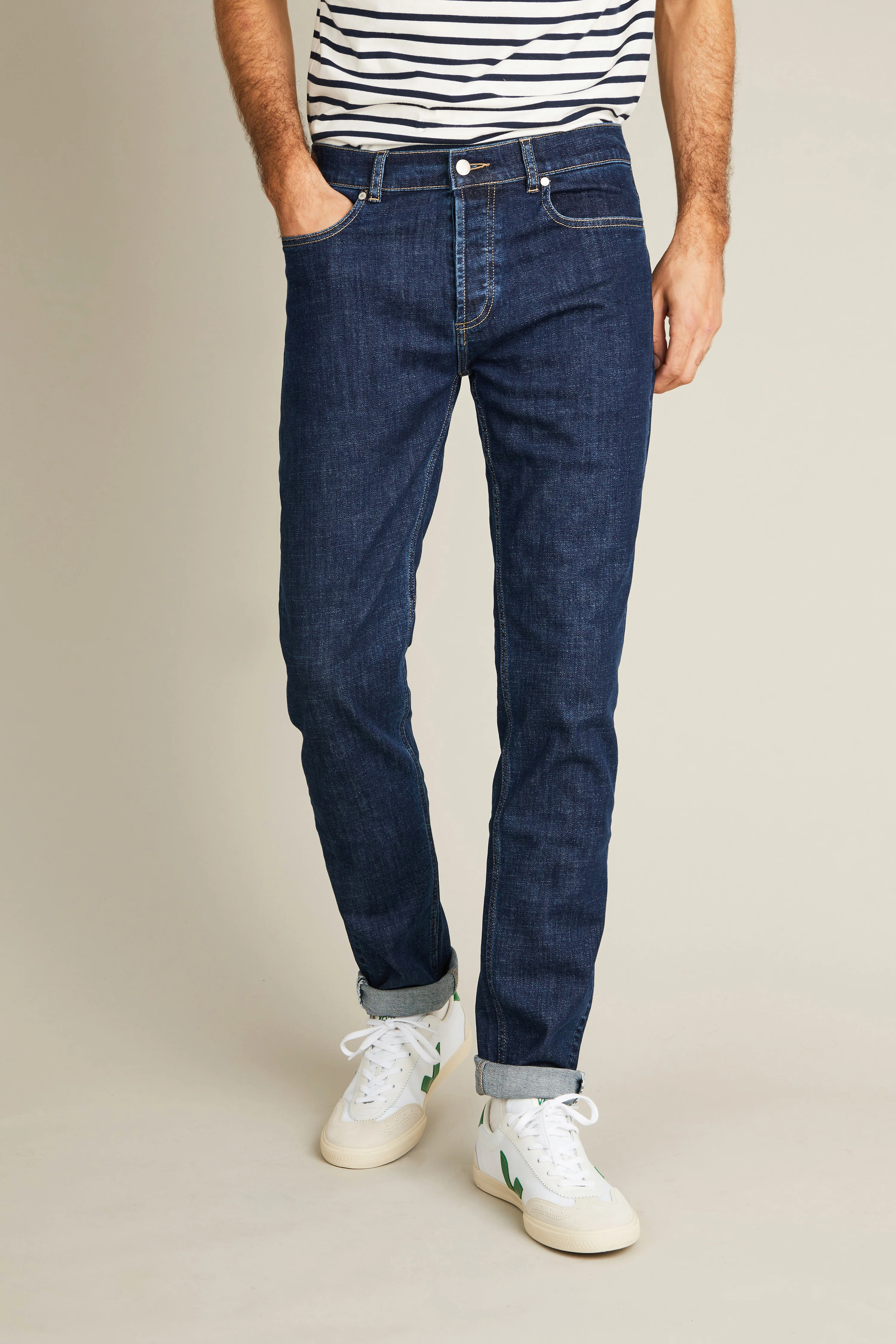 Jean classique bleu stone - Image 5