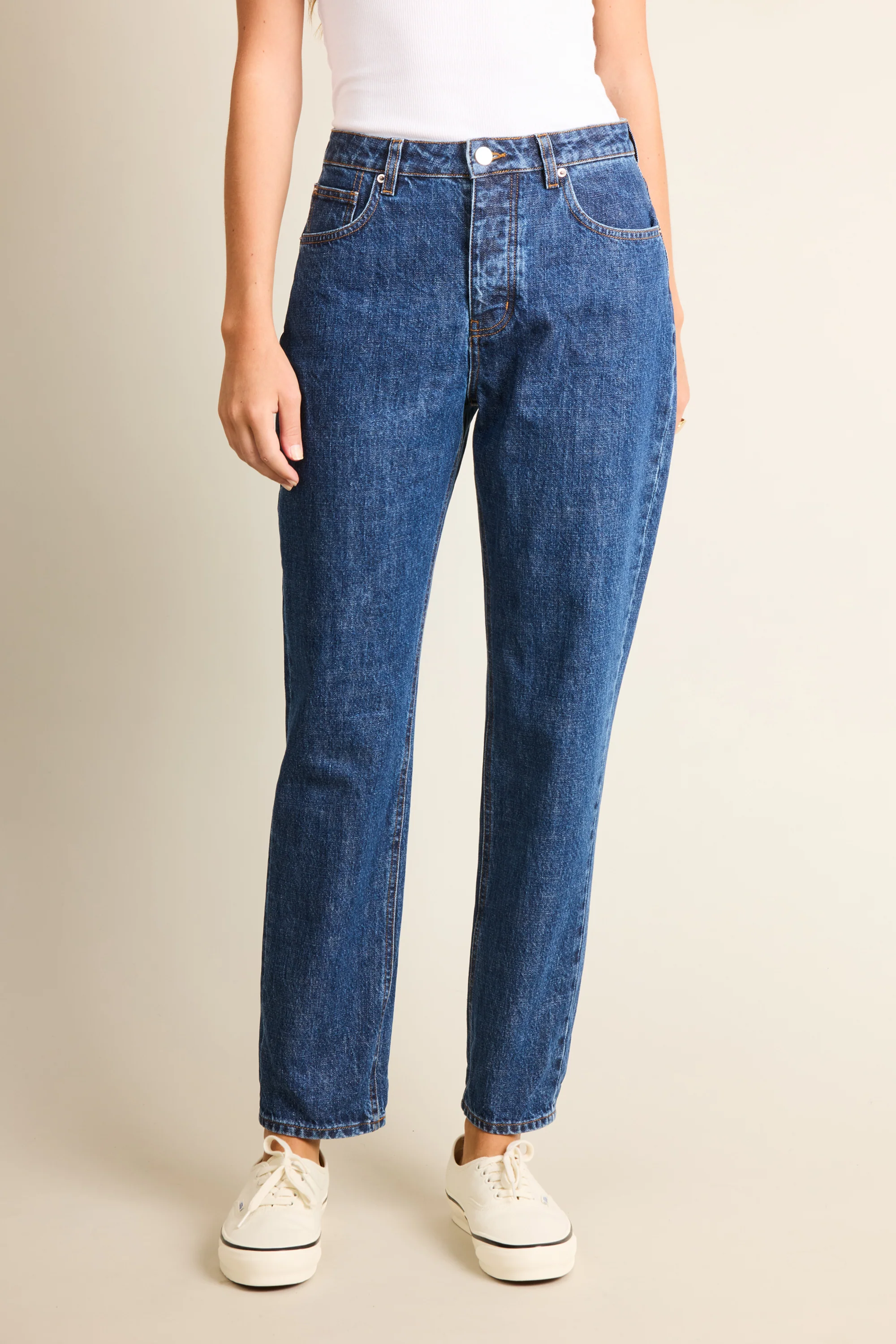 Jean droit bleu v2 - Image 5