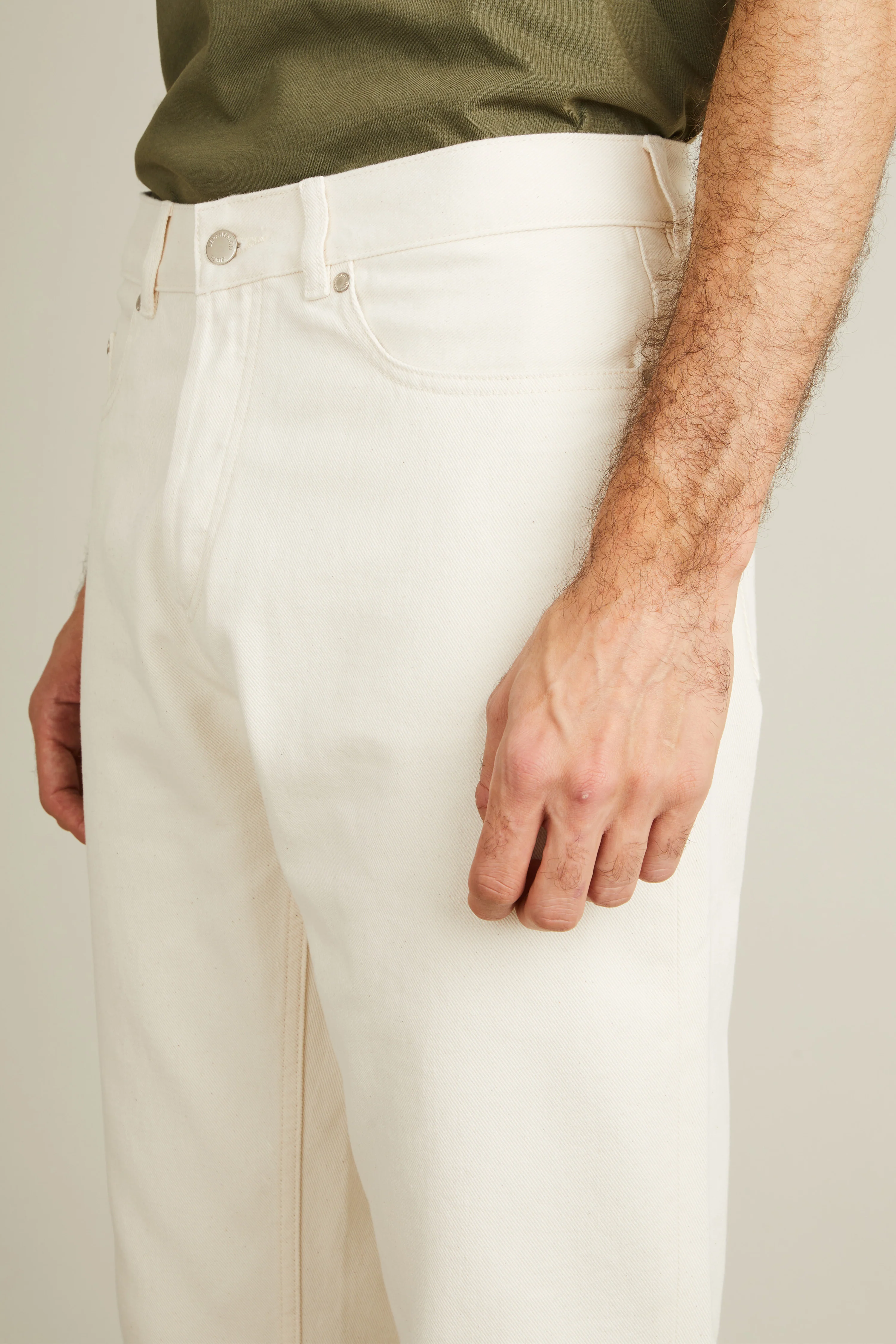 Jean droit écru - Image 3
