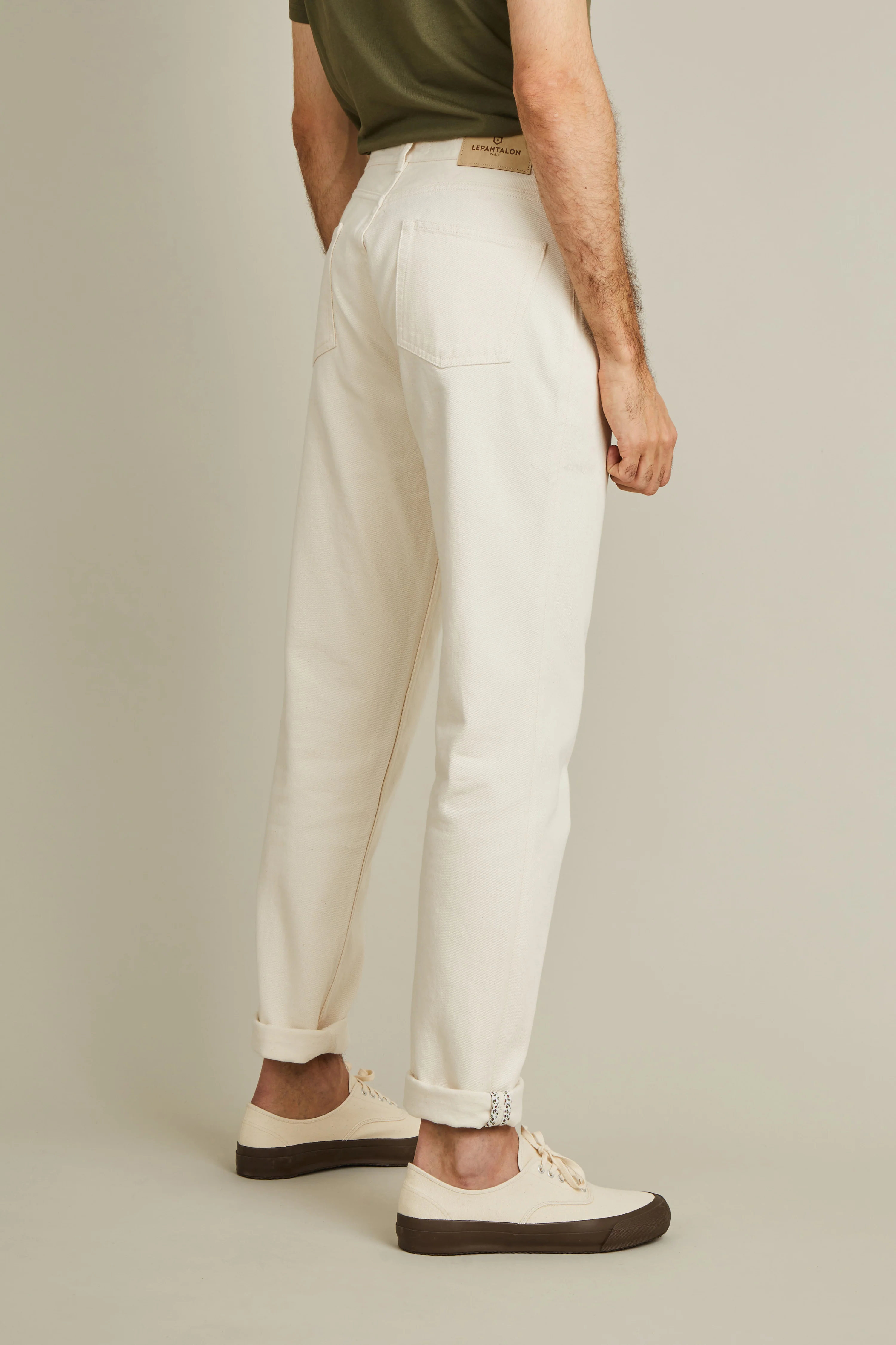Jean droit écru - Image 4