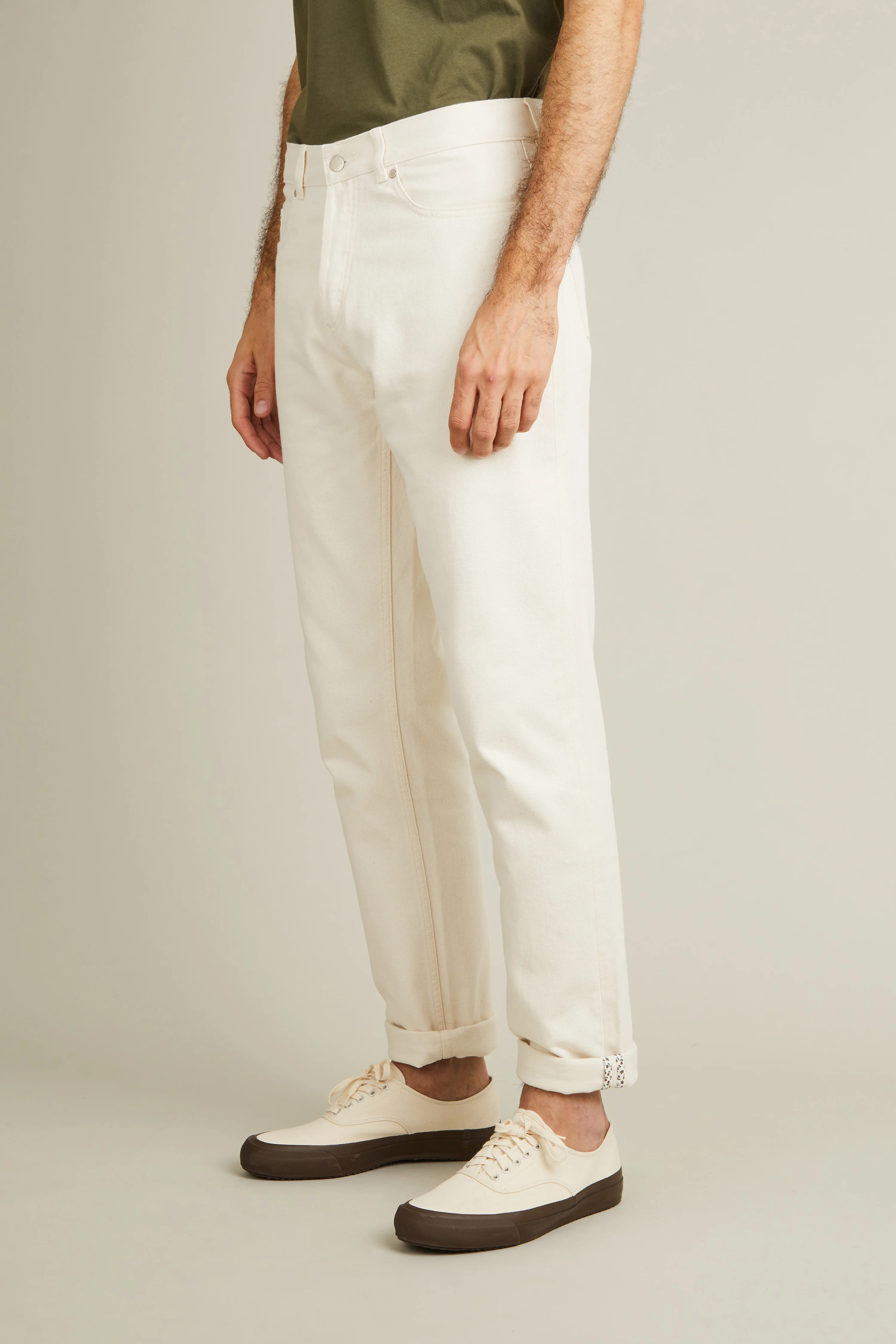 Jean droit écru - Image 5