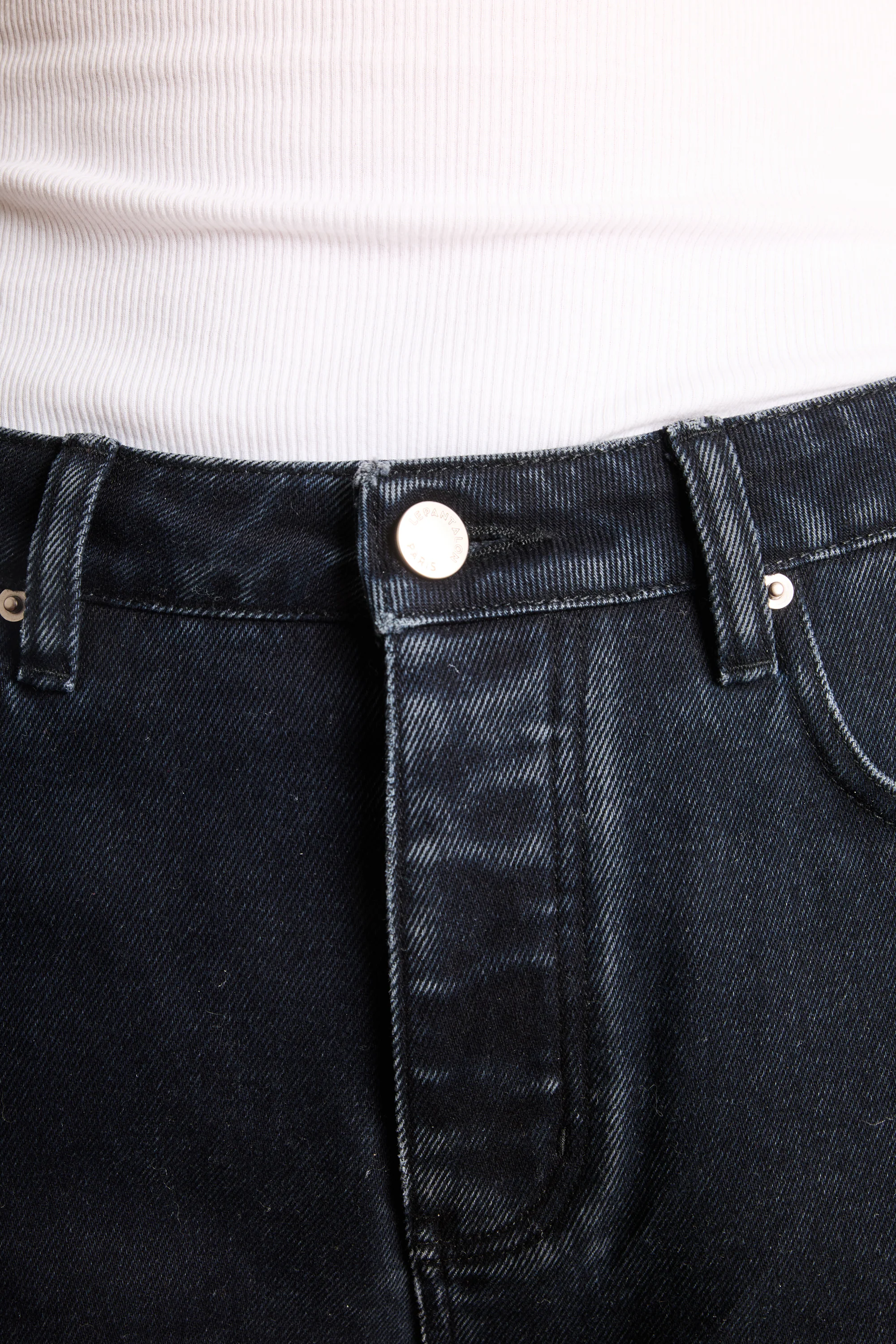 Jean droit noir v2 - Image 4