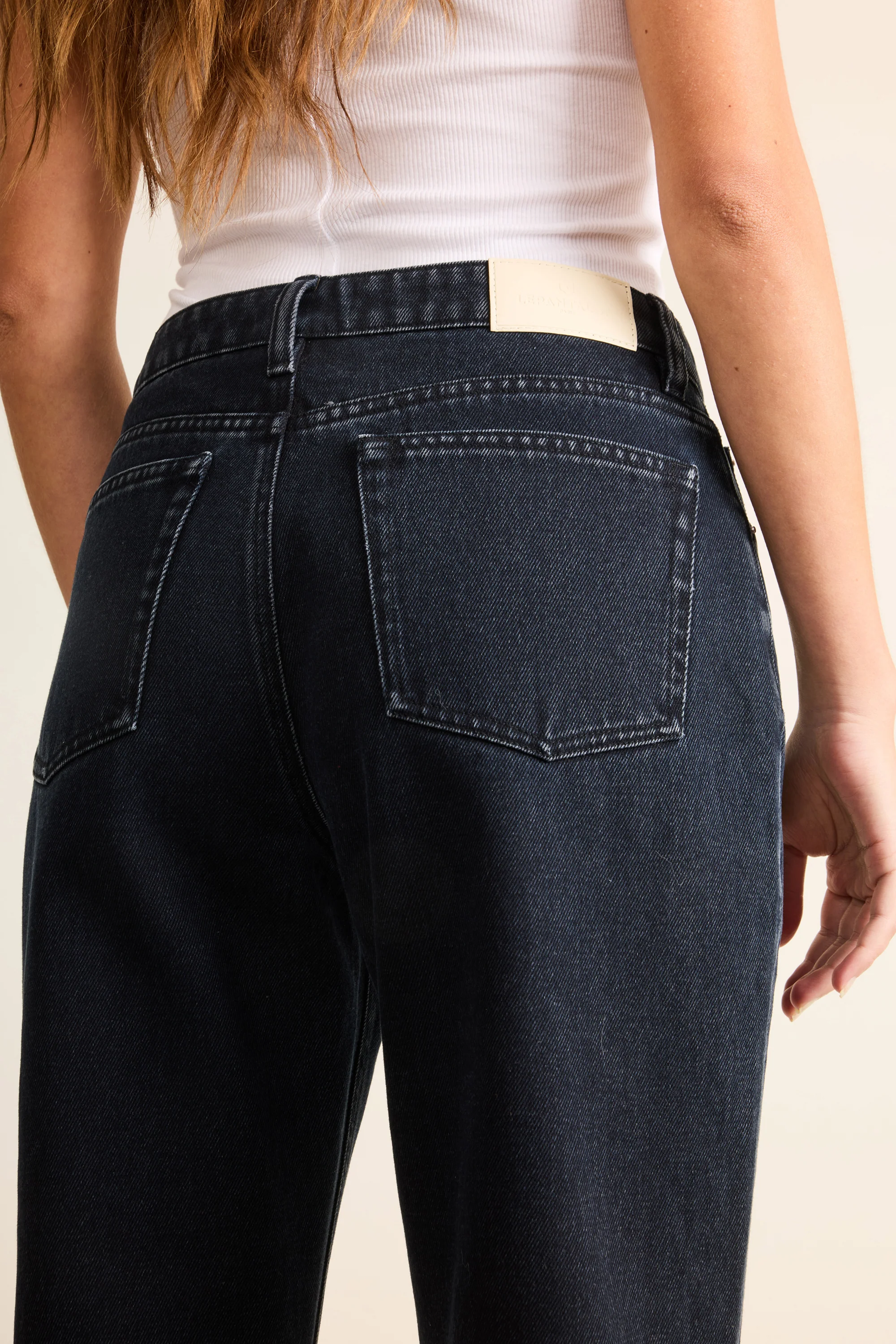 Jean droit noir v2 - Image 7