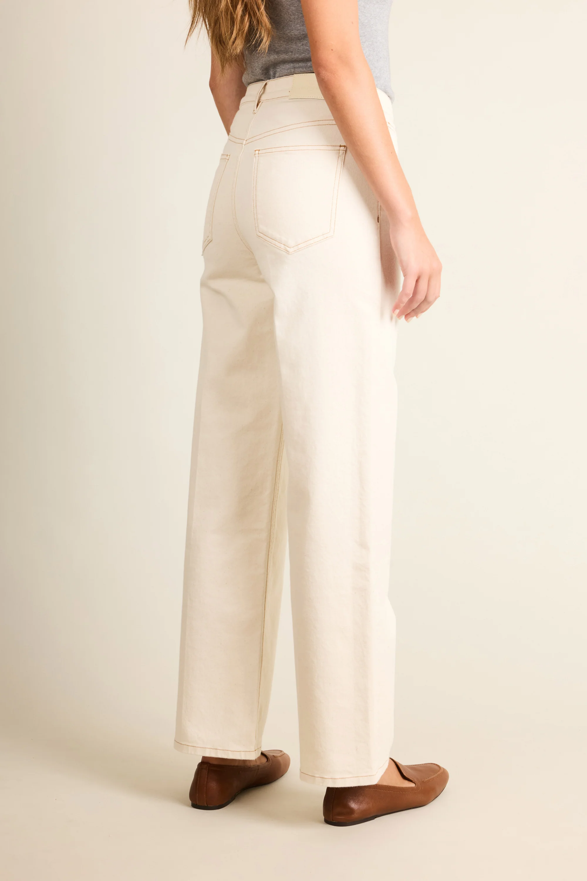 Jean flare écru - Image 5