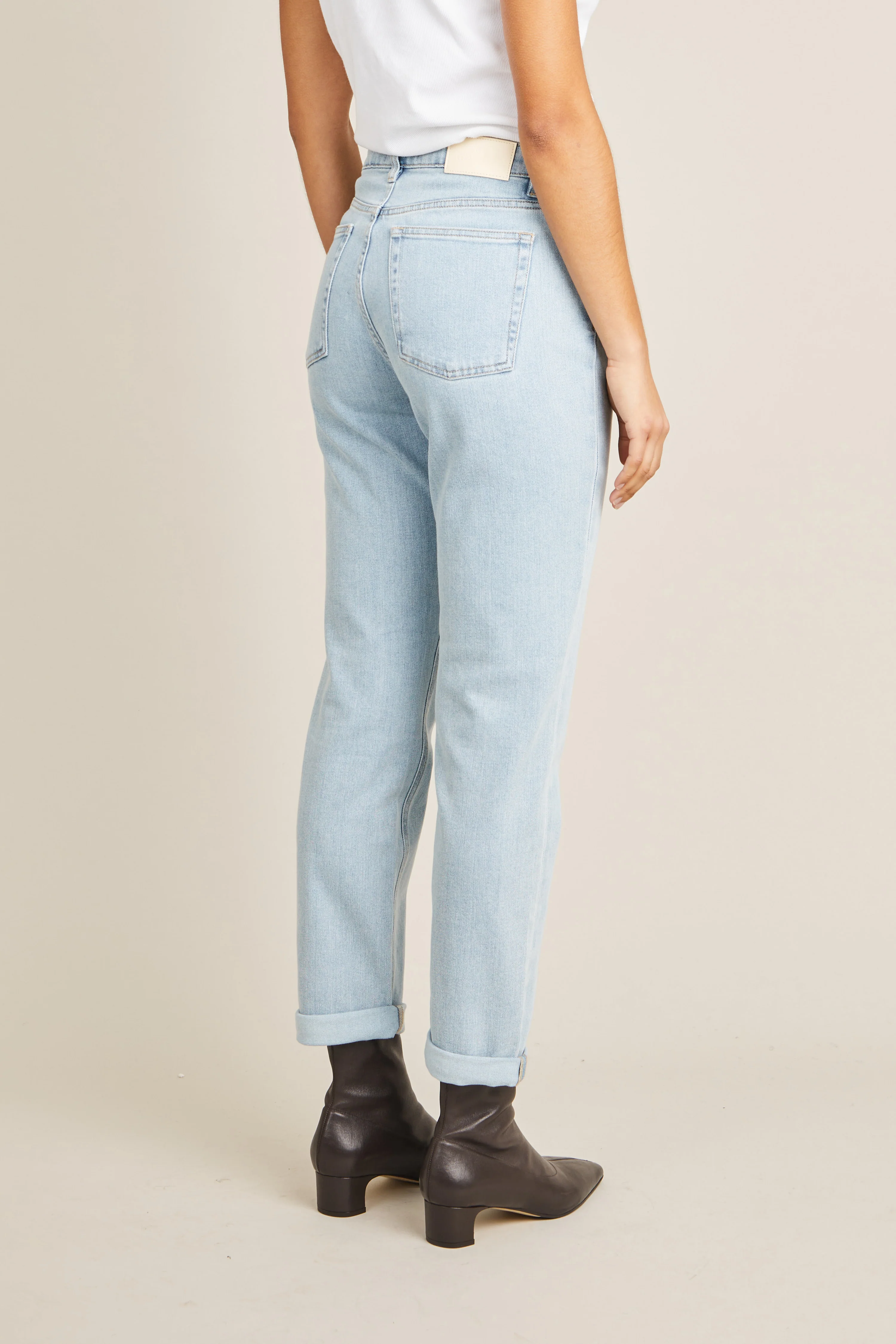 Jean girlfriend vintage bleached - Image 5