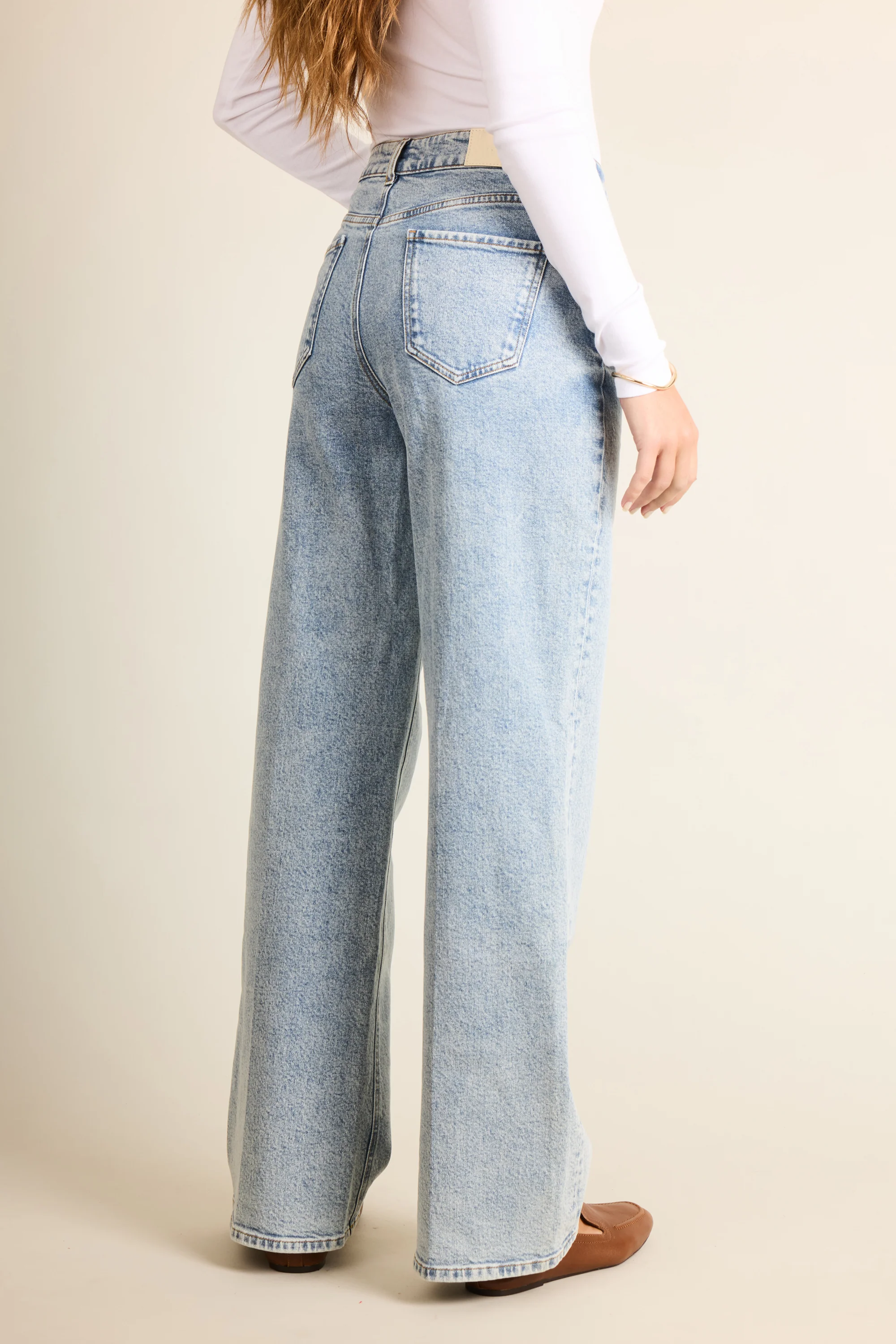 Jean wideleg bleached - Image 4