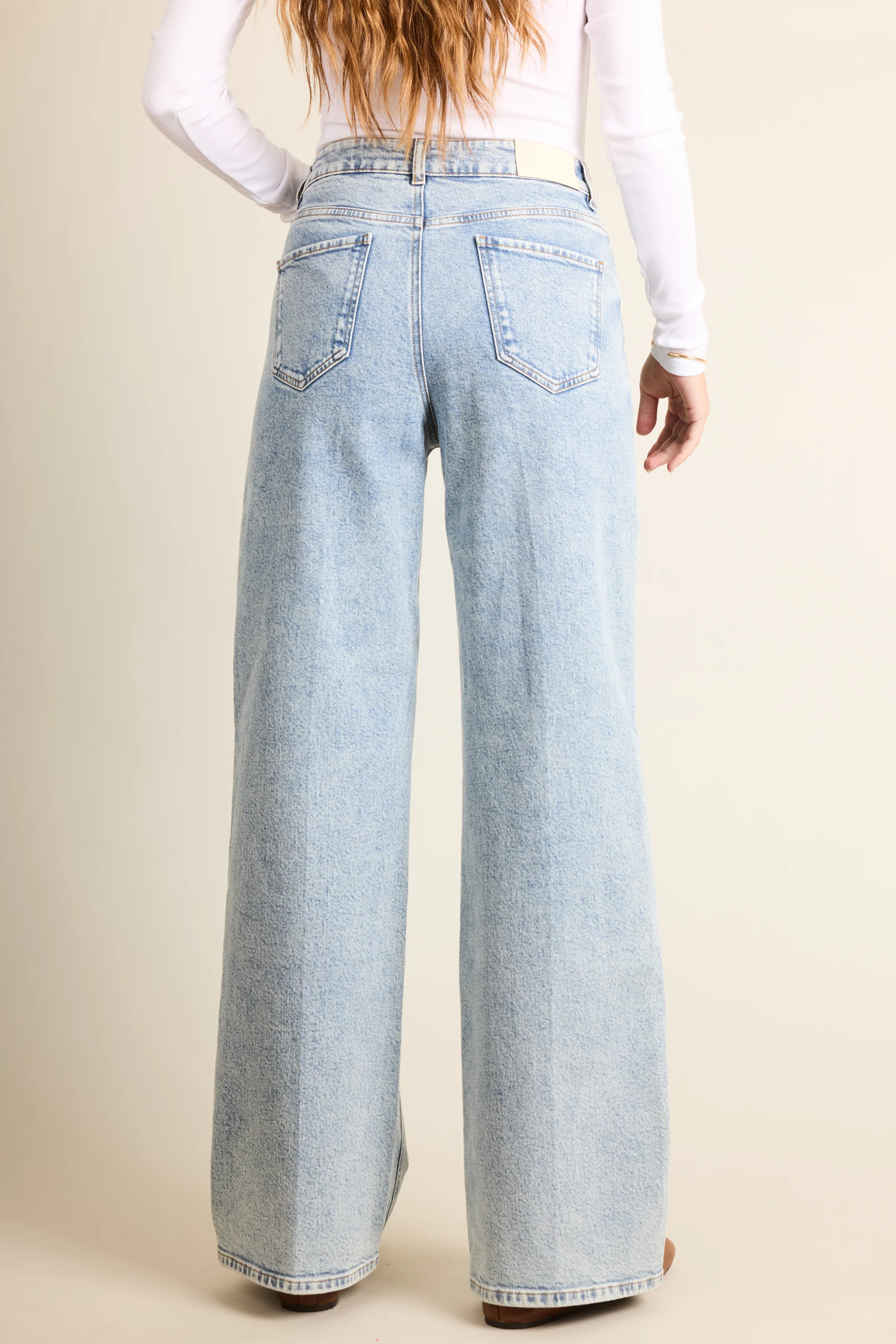 Jean wideleg bleached - Image 6