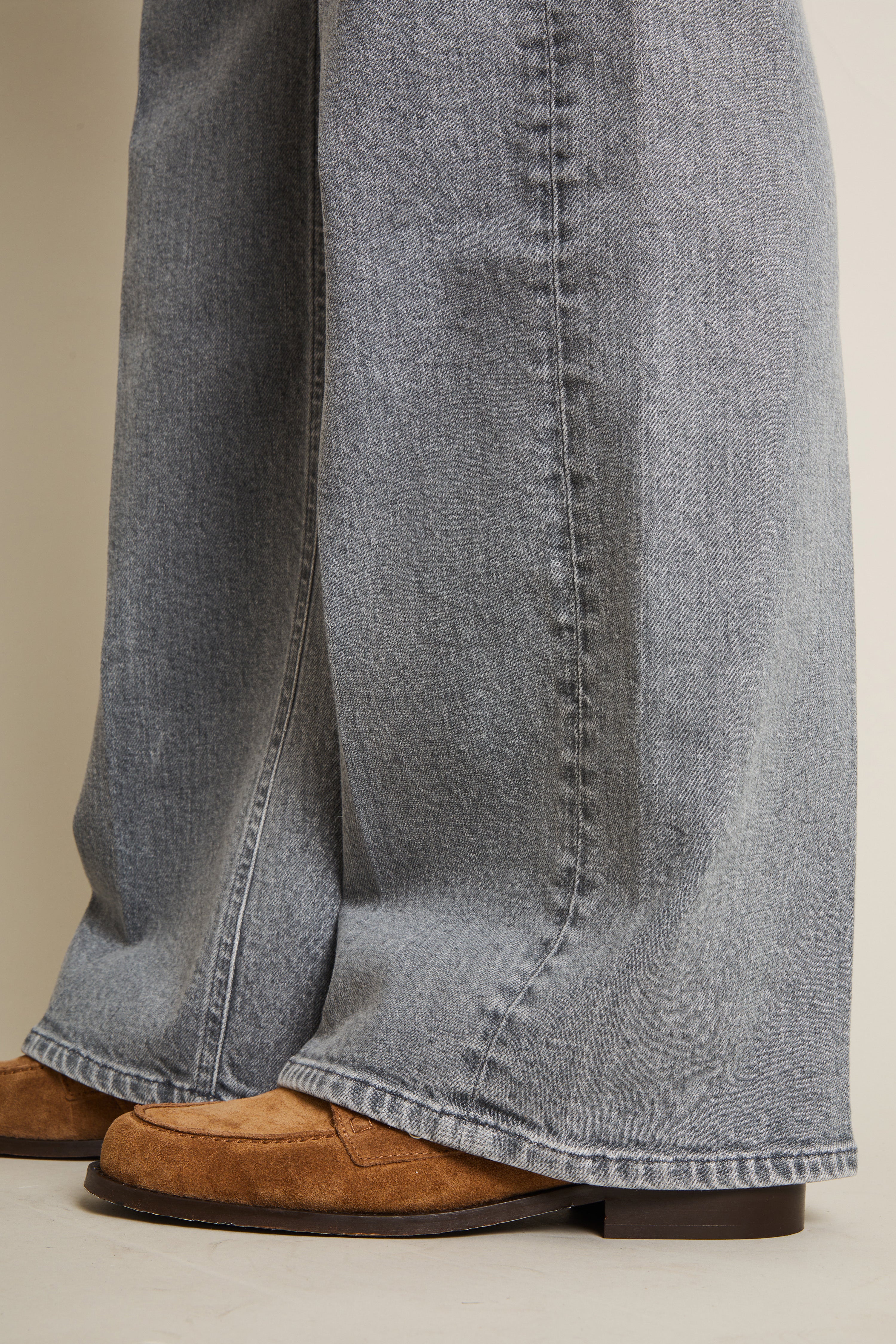 Jean wideleg gris - Image 7