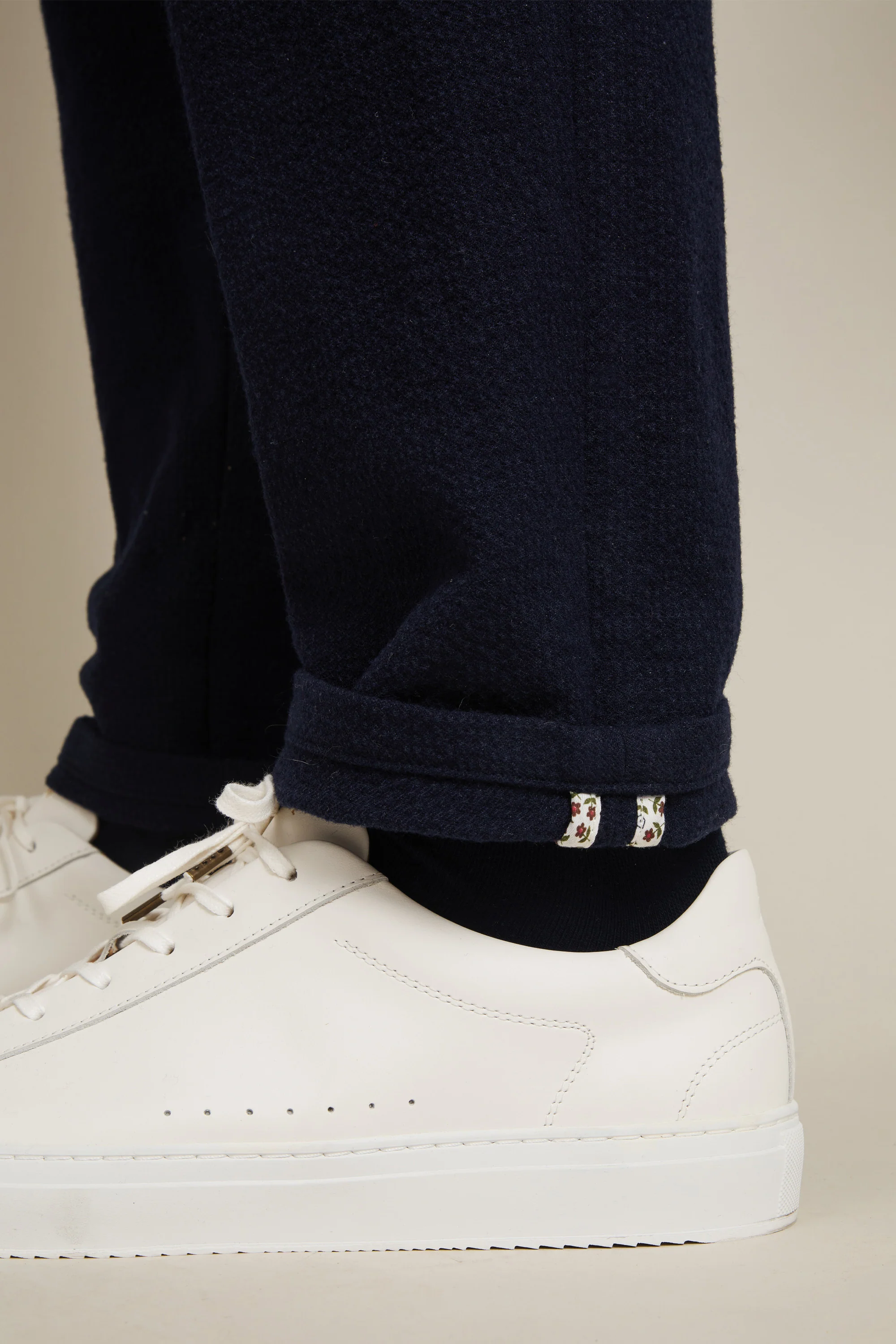 Jogpant seersucker laine bleu marine - Image 8