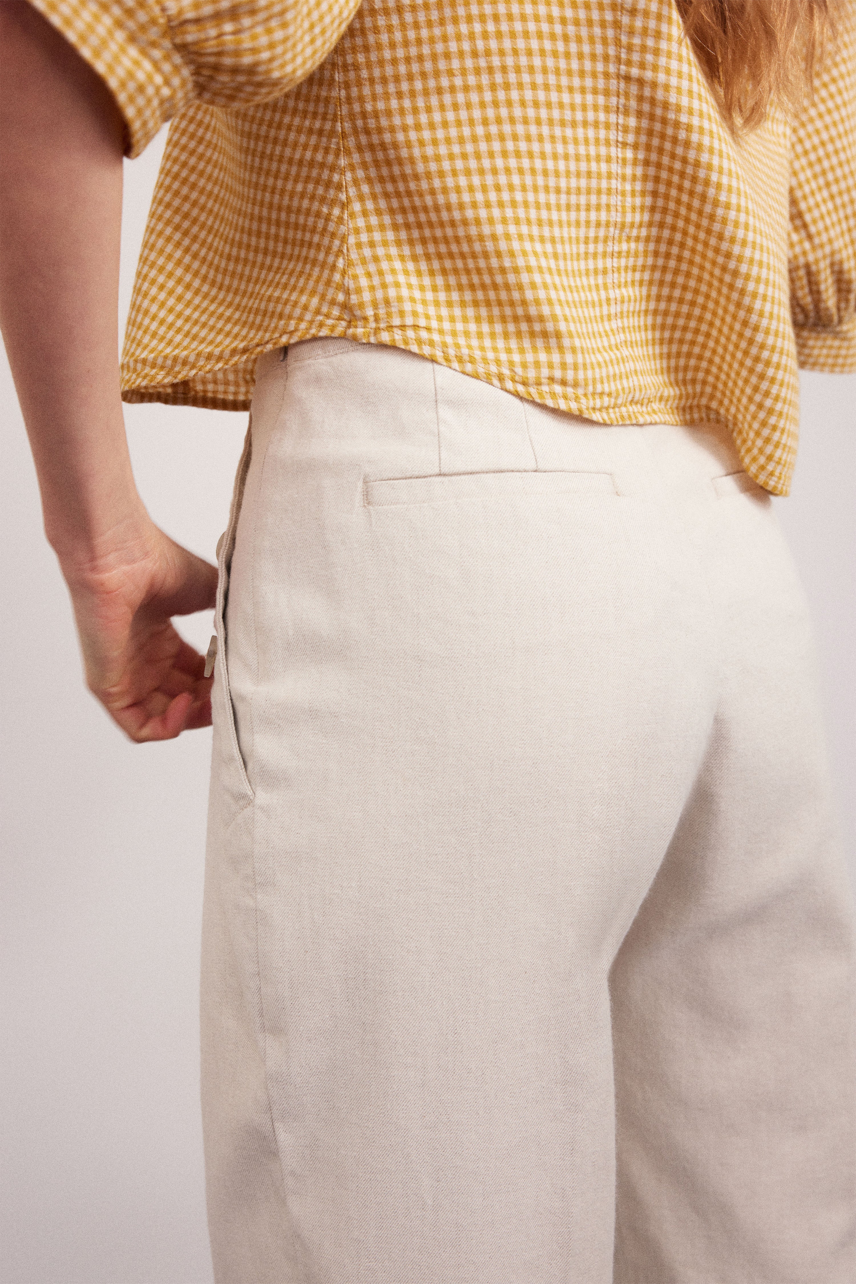 Pantalon à pont écru - Image 3