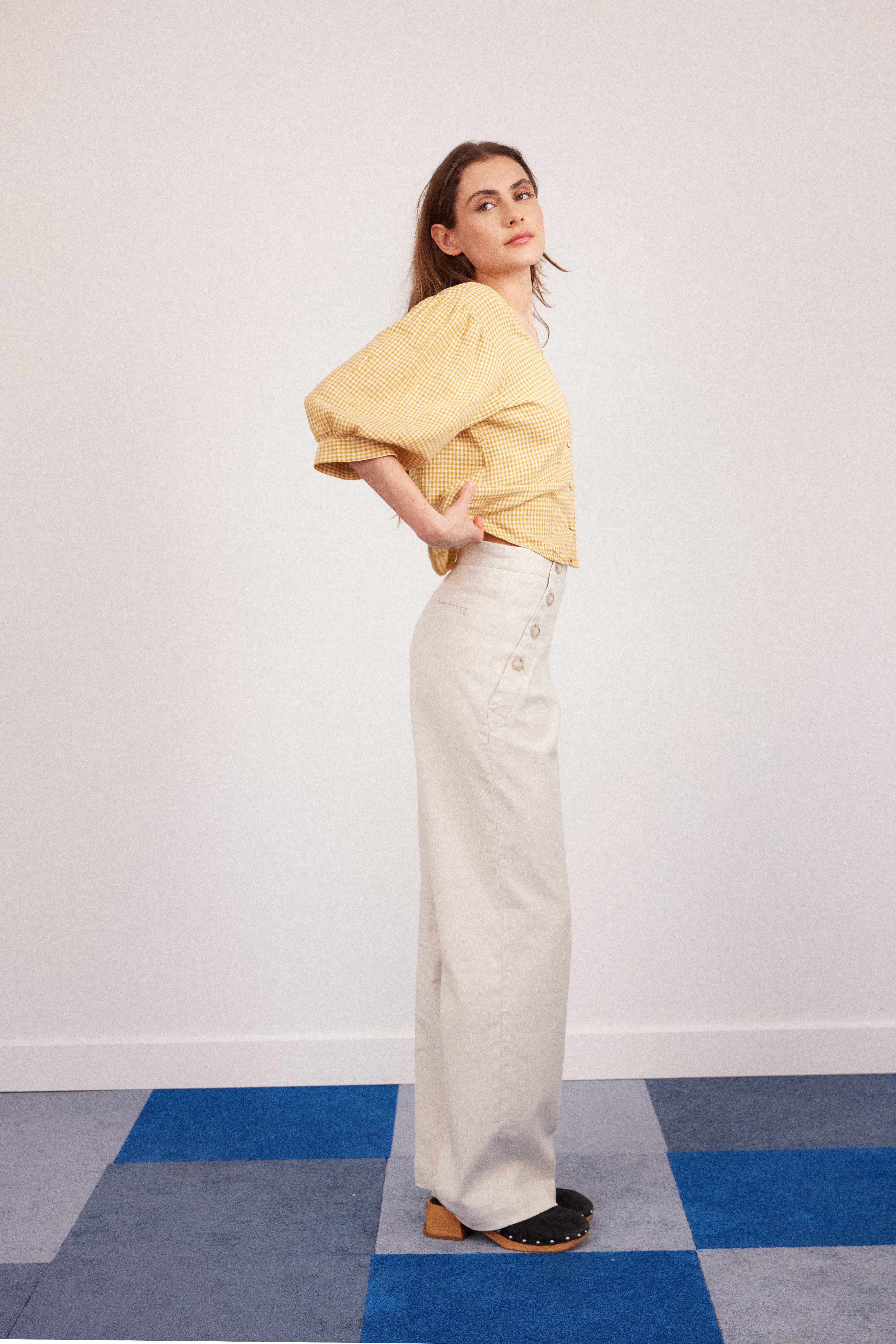 Pantalon à pont écru - Image 4