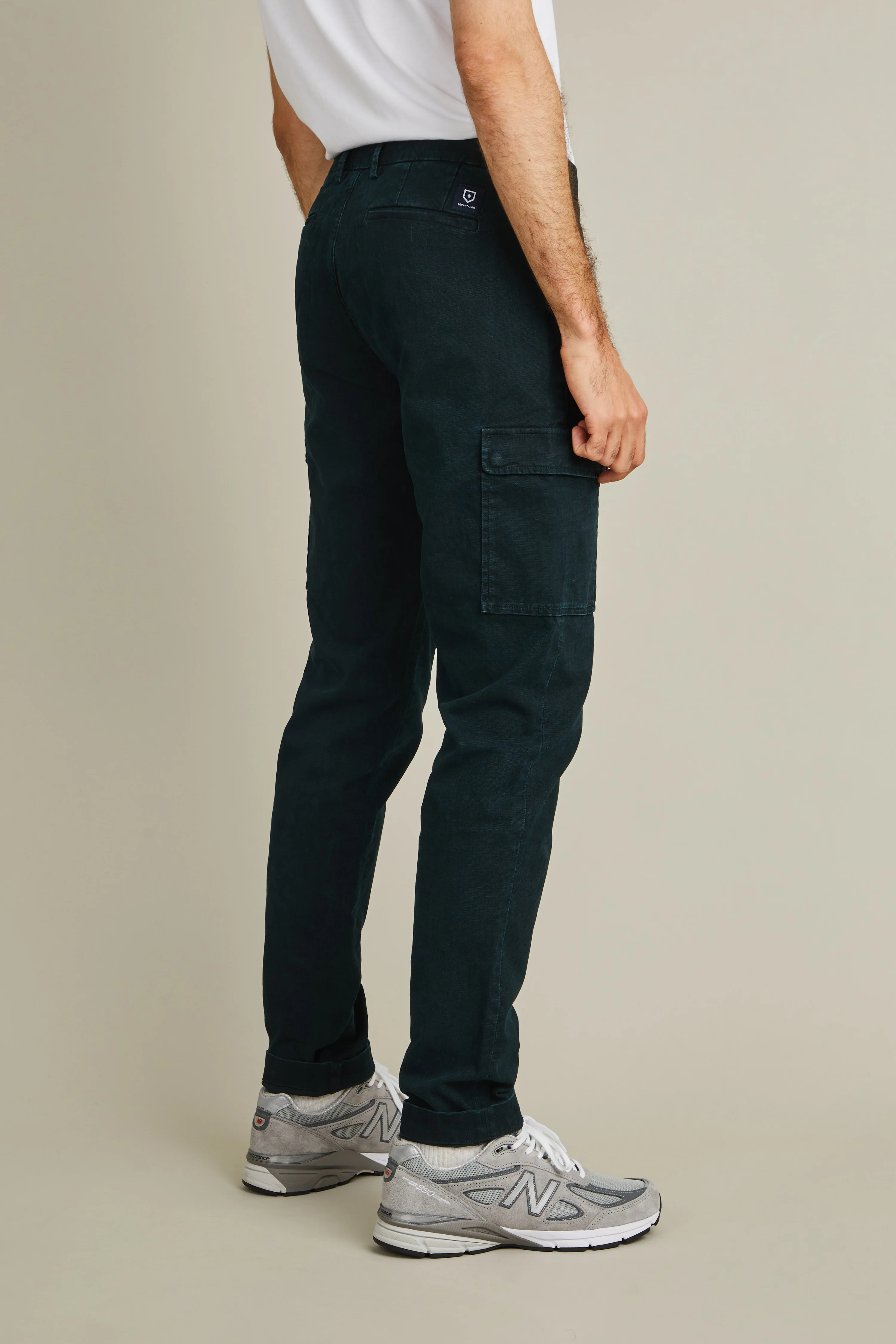 Pantalon cargo vert - Image 4