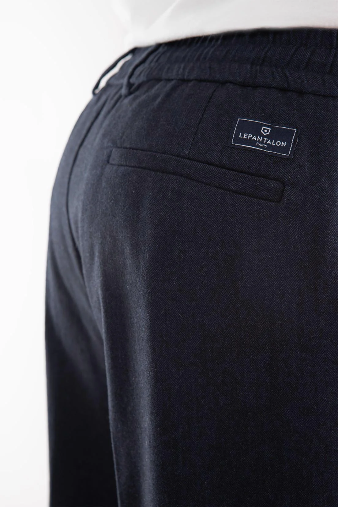 Pantalon Chaud Bleu Marine - Image 3