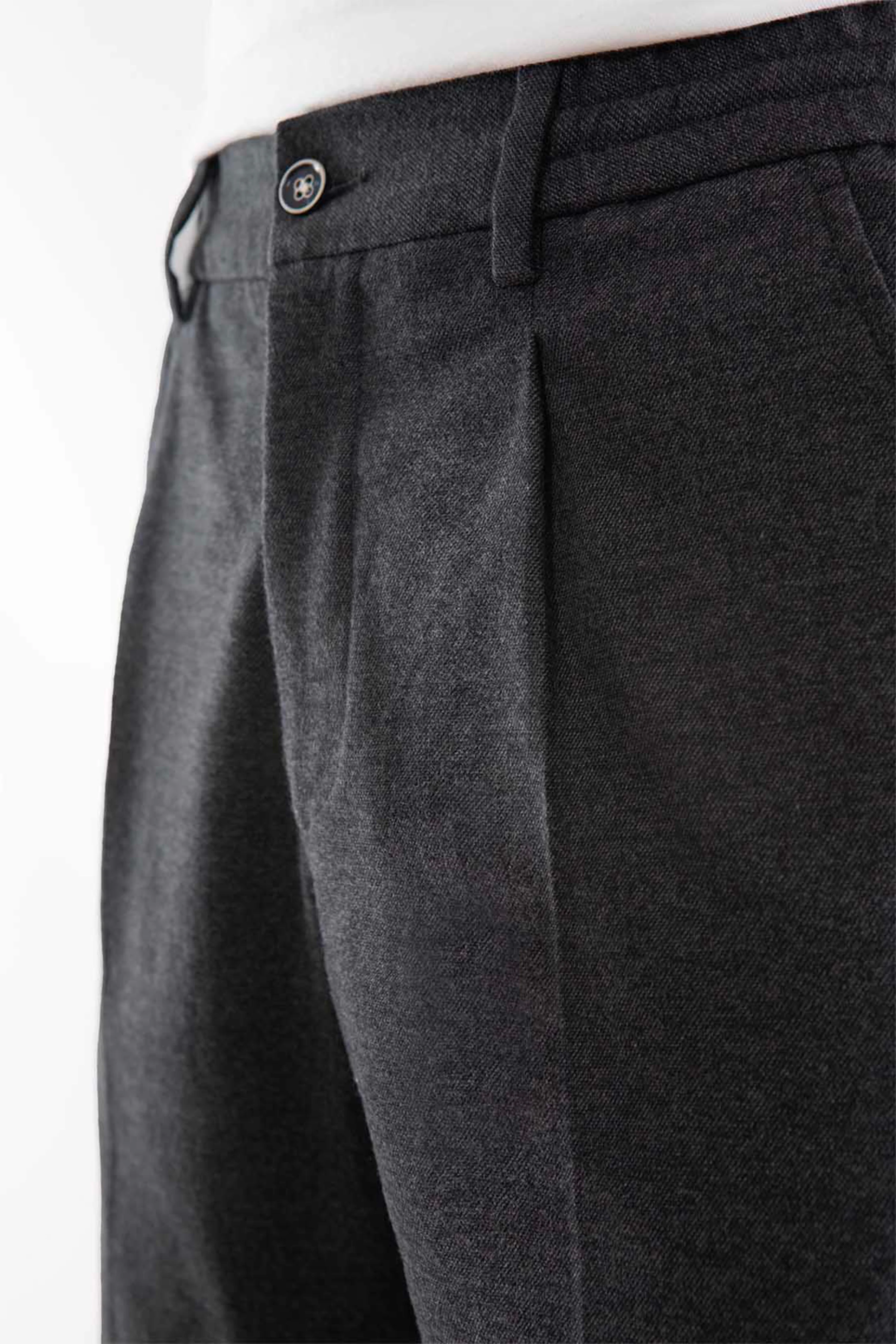 Pantalon Chaud Gris Anthracite - Image 4