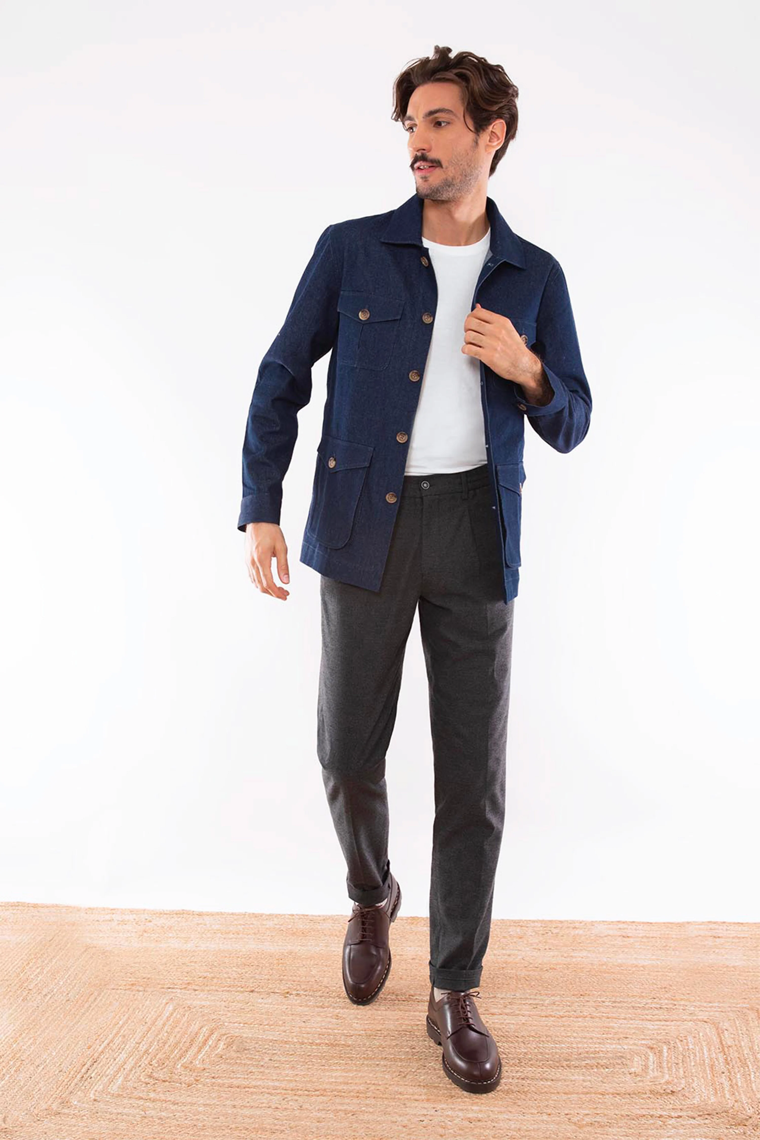 Pantalon Chaud Gris Anthracite - Image 6