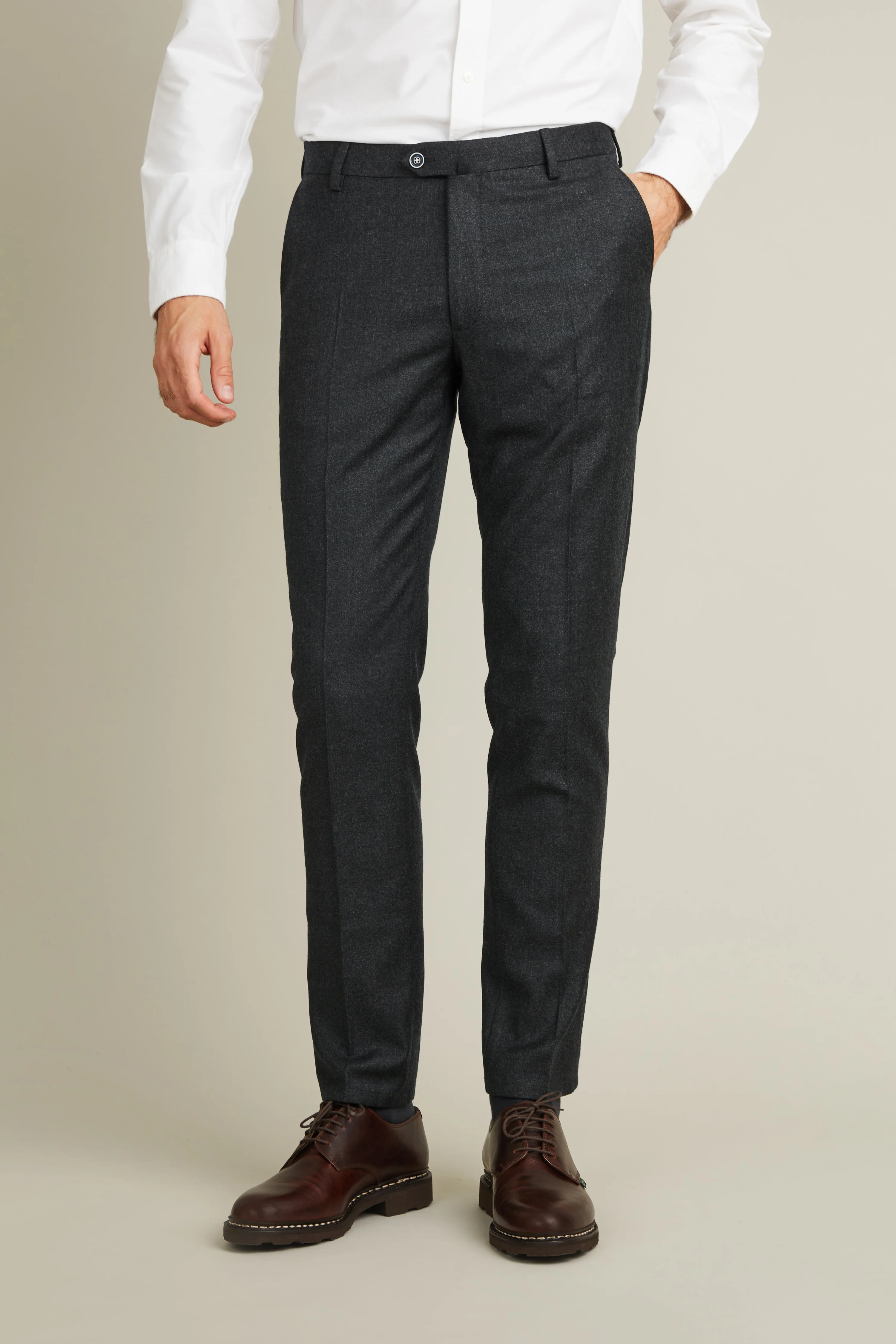 Pantalons en laine Homme