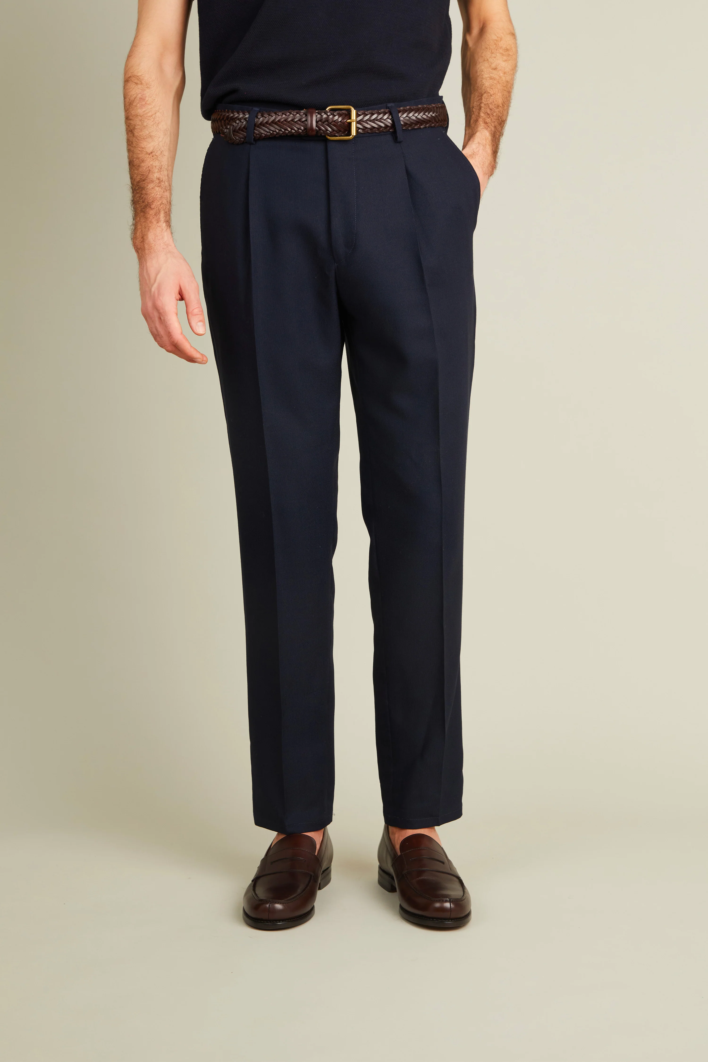 Pantalon travel bleu marine - Image 10