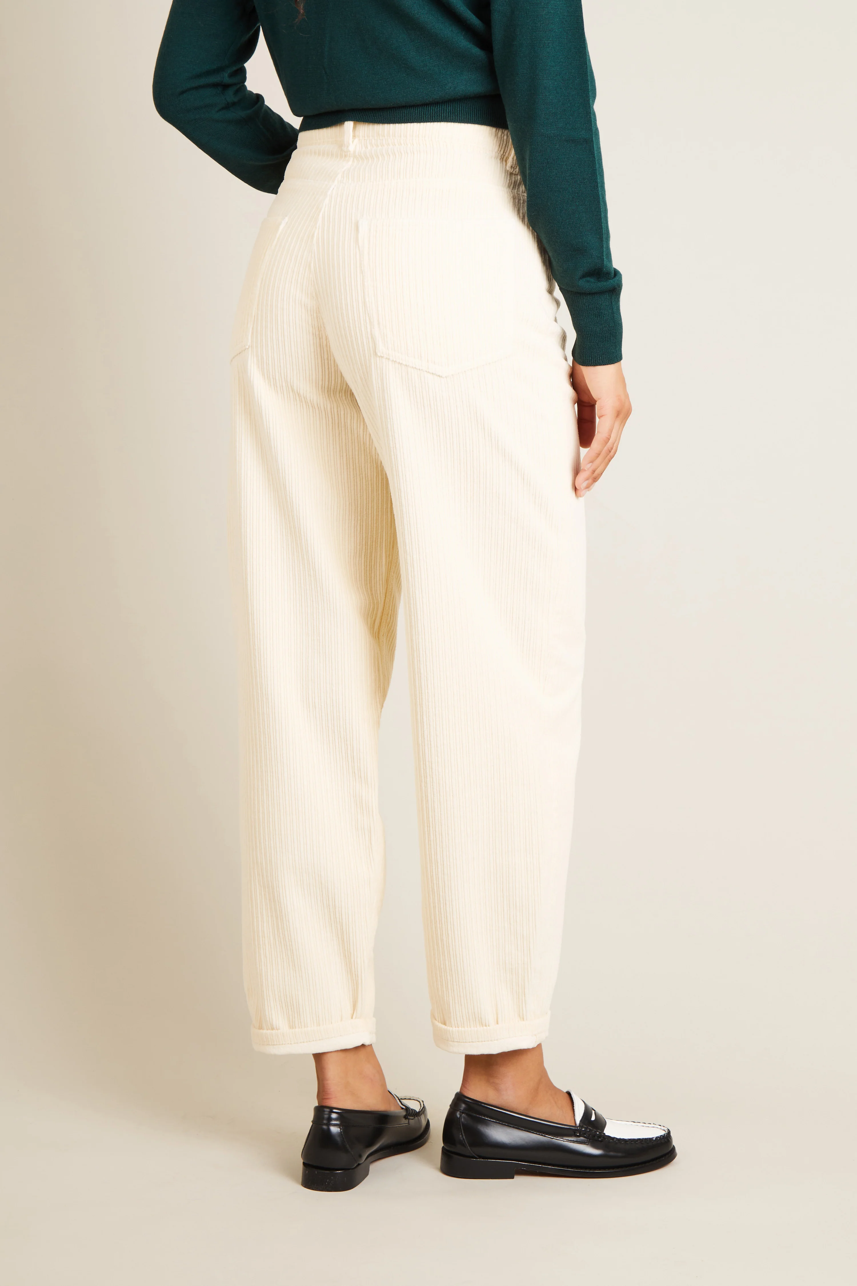 Pantalon velours balloon - Image 4