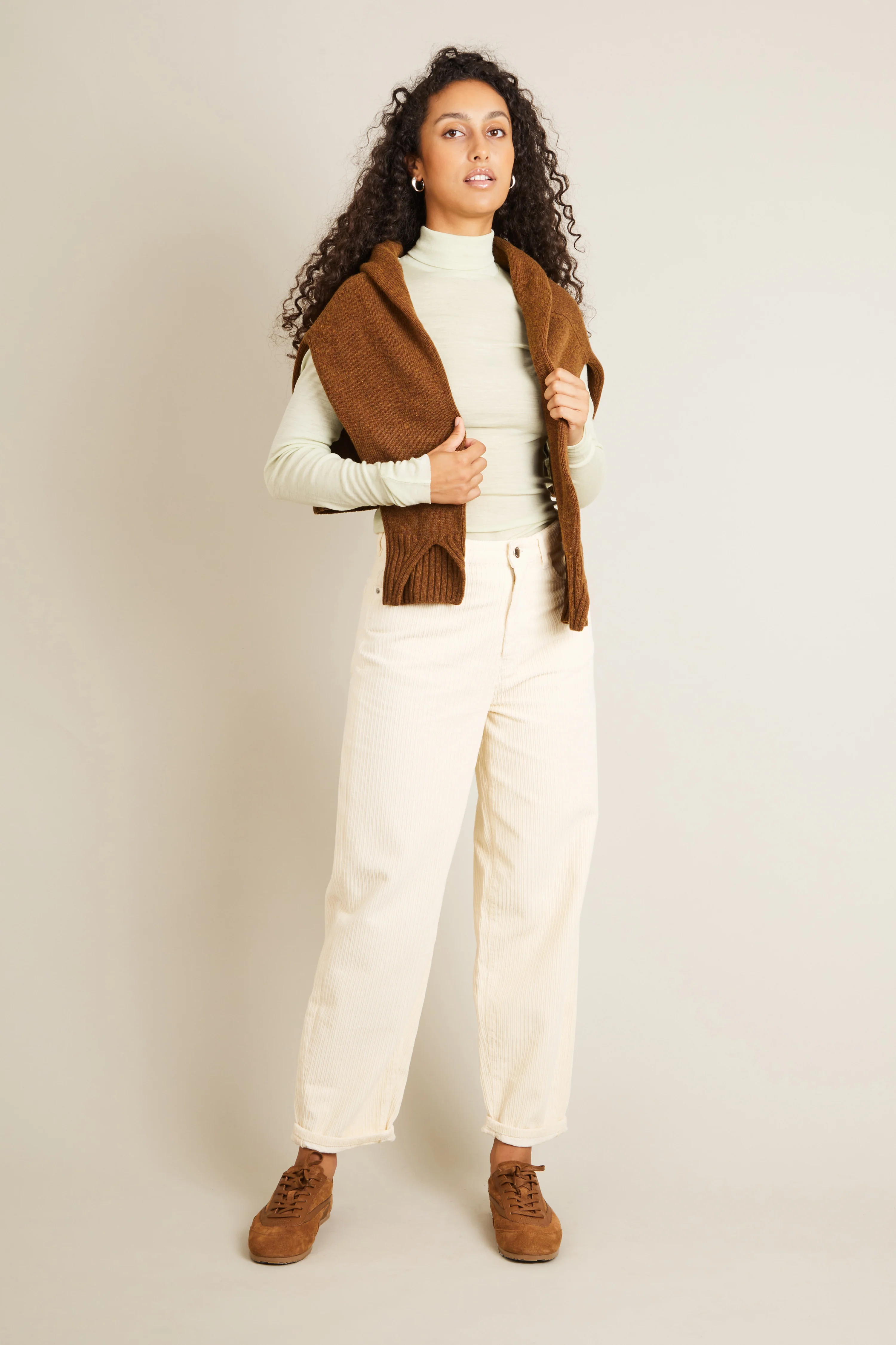 Pantalon velours balloon - Image 5