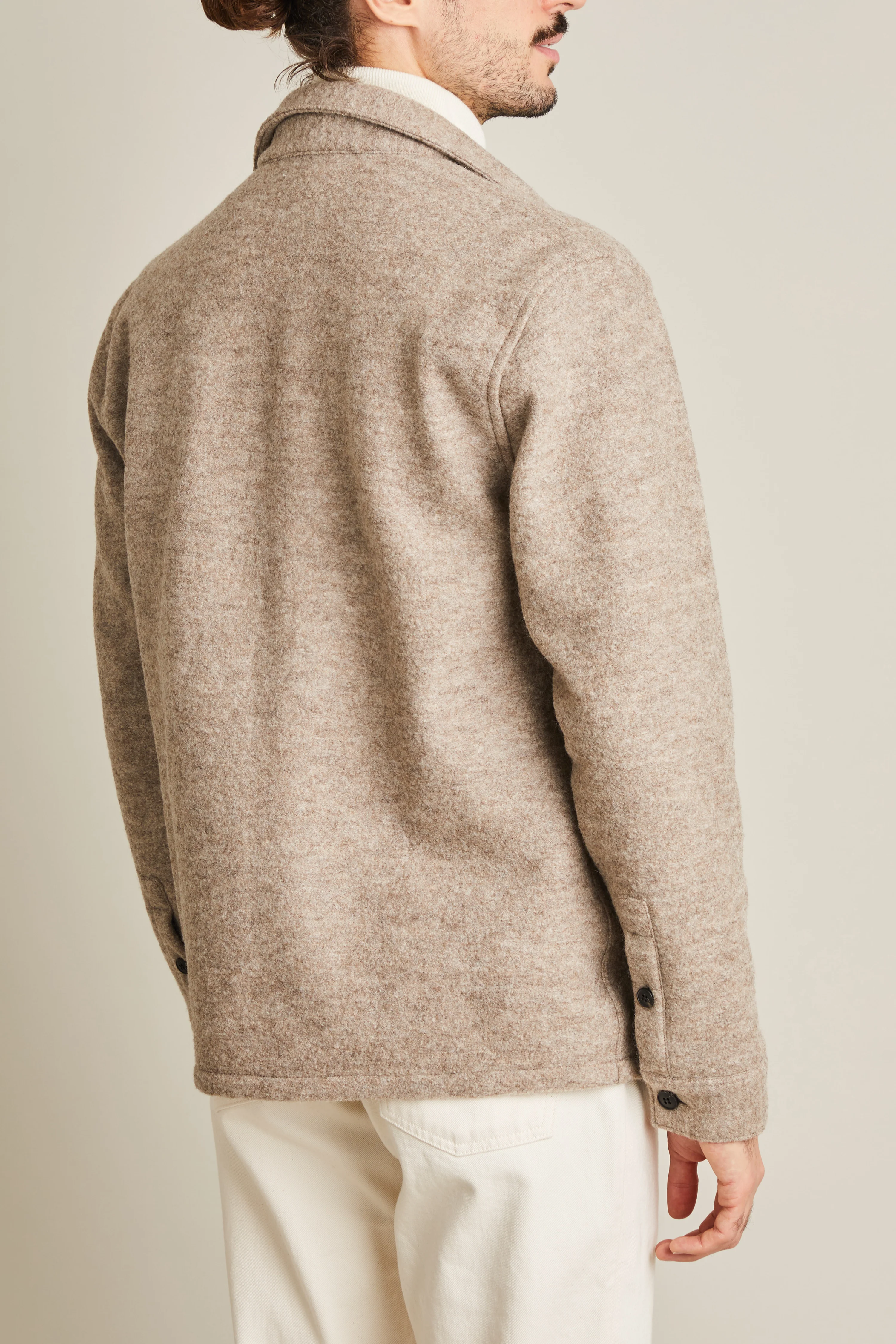 Surchemise Laine Greige - Image 4