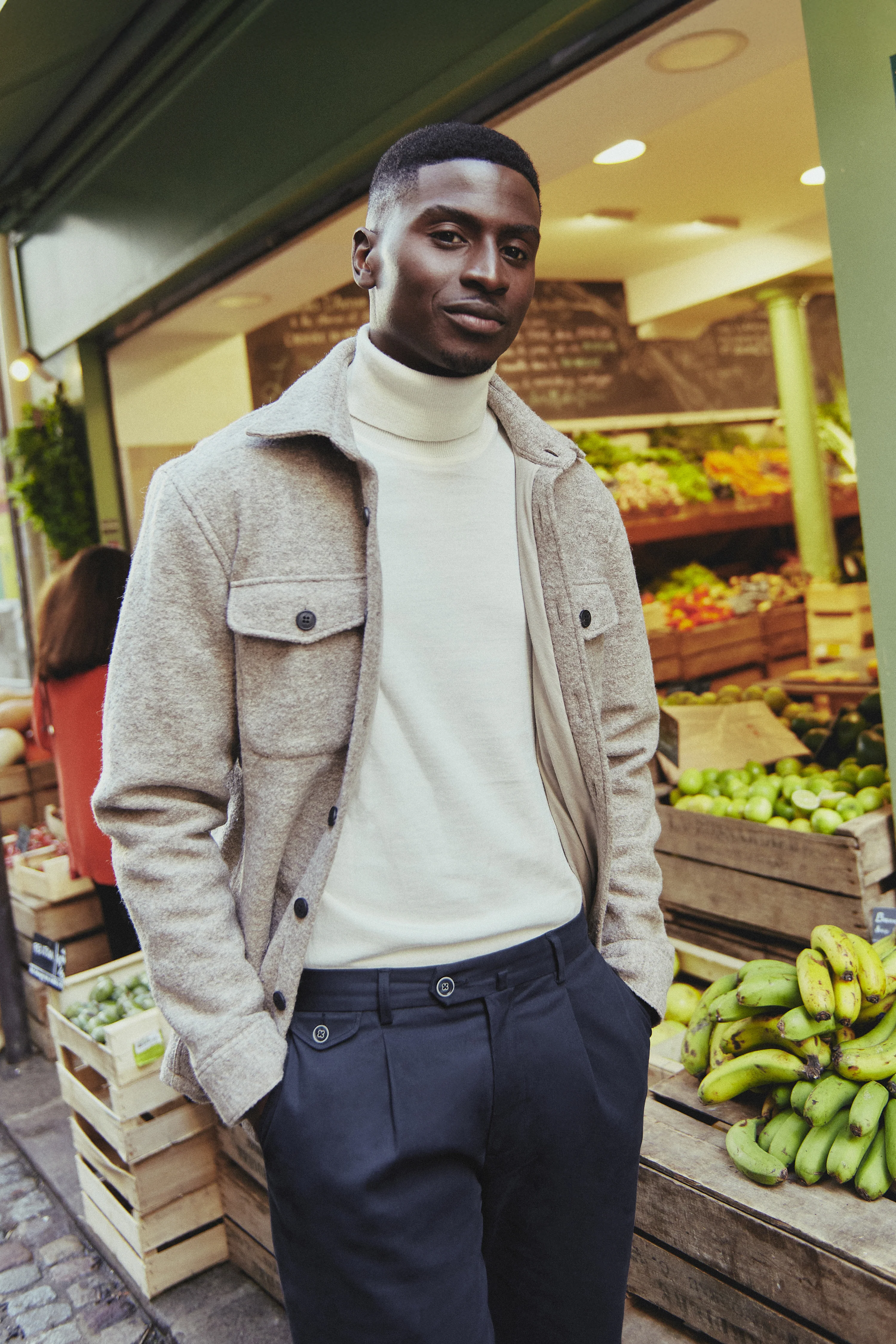 Surchemise Laine Greige - Image 6